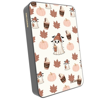 Picasee Powerbank z MagSafe 10 000 mAh Szary - Pumpkin spice