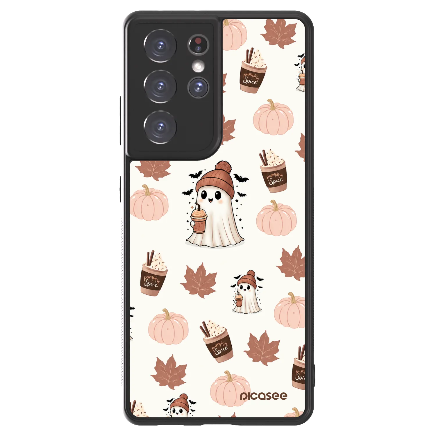 Picasee ULTIMATE CASE na Samsung Galaxy S21 Ultra 5G G998B - Pumpkin spice