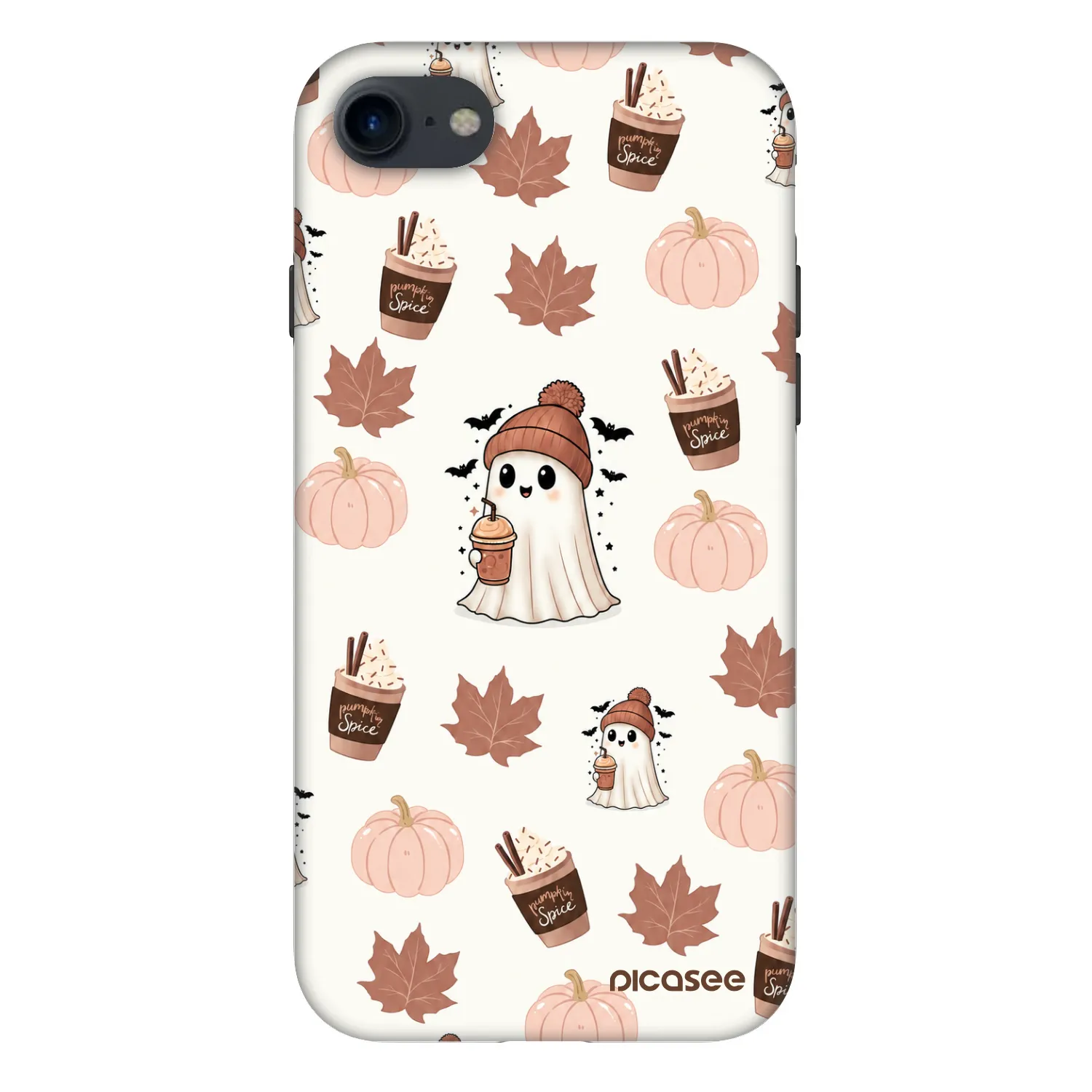 Picasee Fashion Case na Apple iPhone SE 2020 - Pumpkin spice