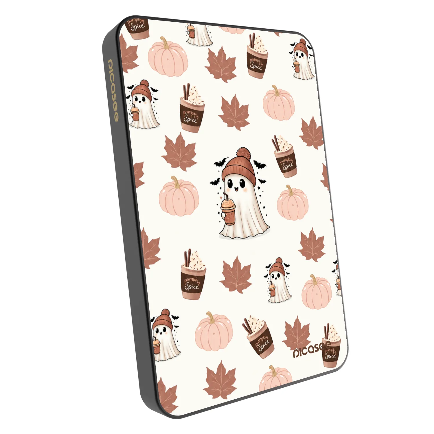 Picasee Powerbank z MagSafe 5 000 mAh Szary - Pumpkin spice