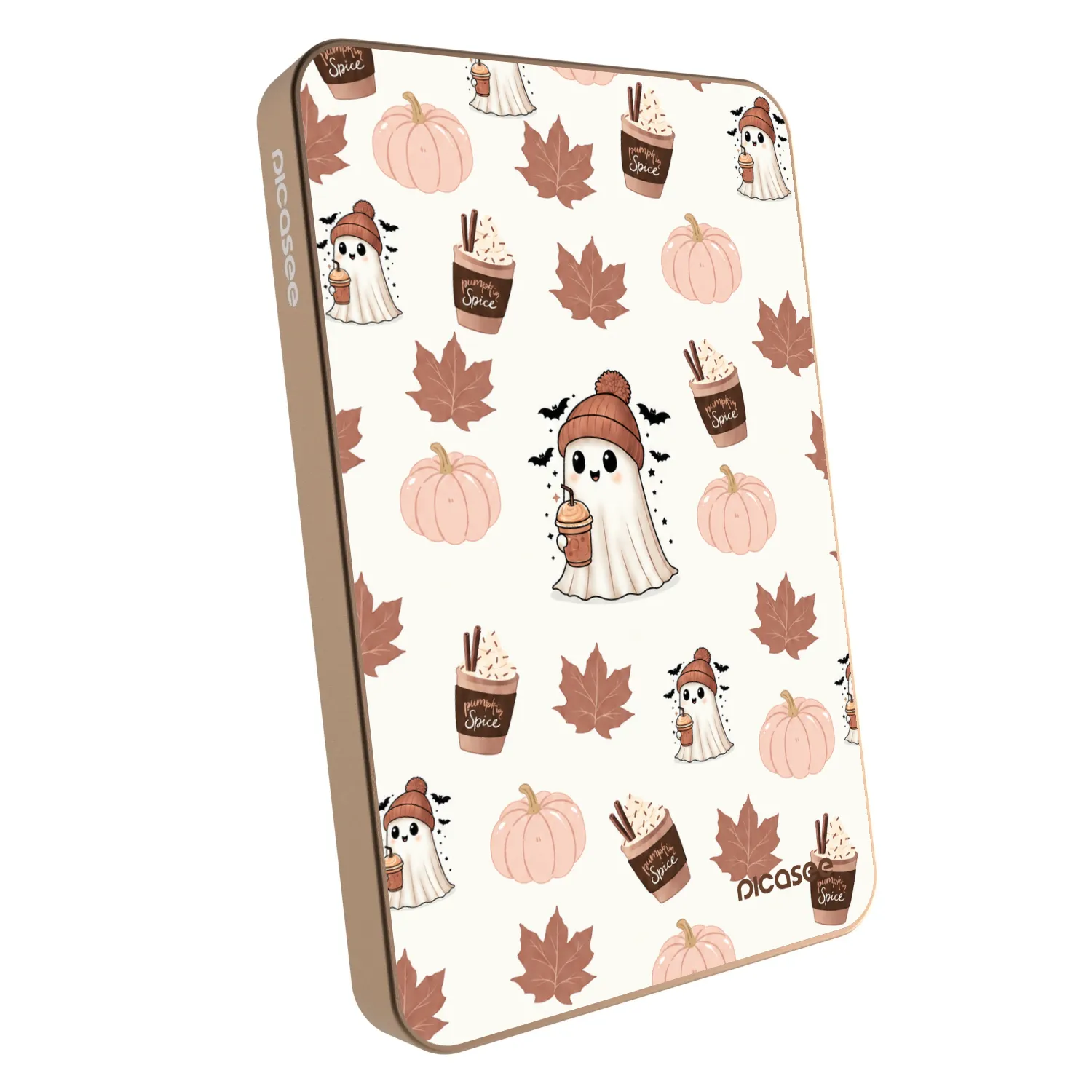 Picasee Powerbank z MagSafe 5 000 mAh Złoty - Pumpkin spice