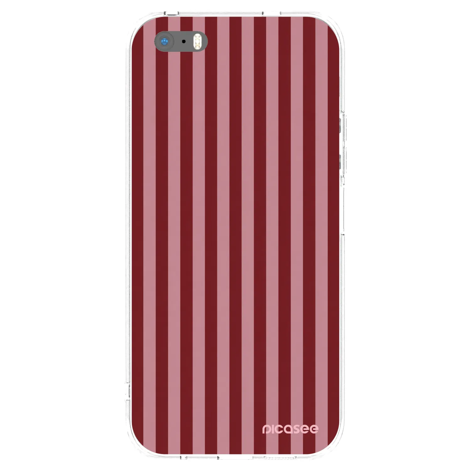 Picasee silikonowe przeźroczyste etui na Apple iPhone 5/5S/SE - Dawn