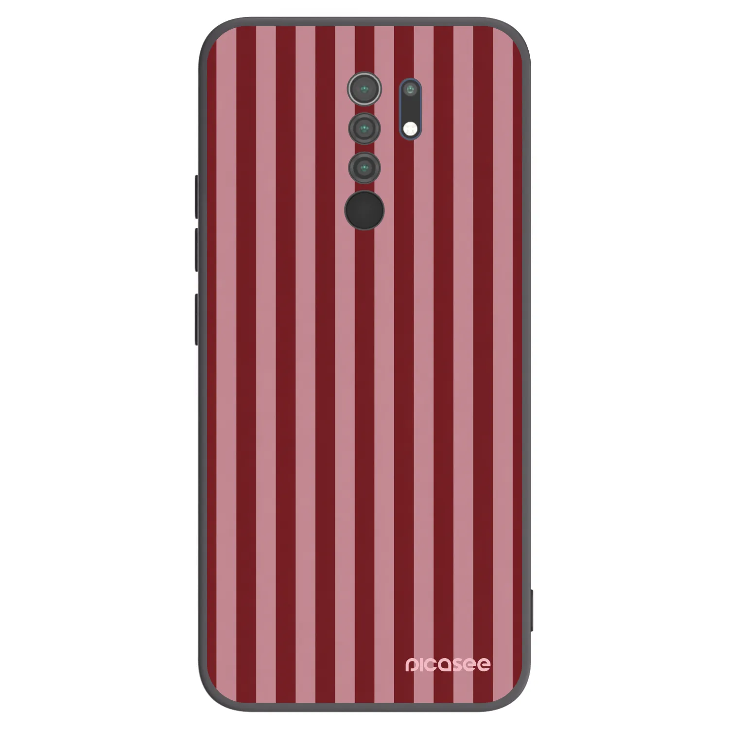 Picasee silikonowe czarne etui na Xiaomi Redmi 9 - Dawn
