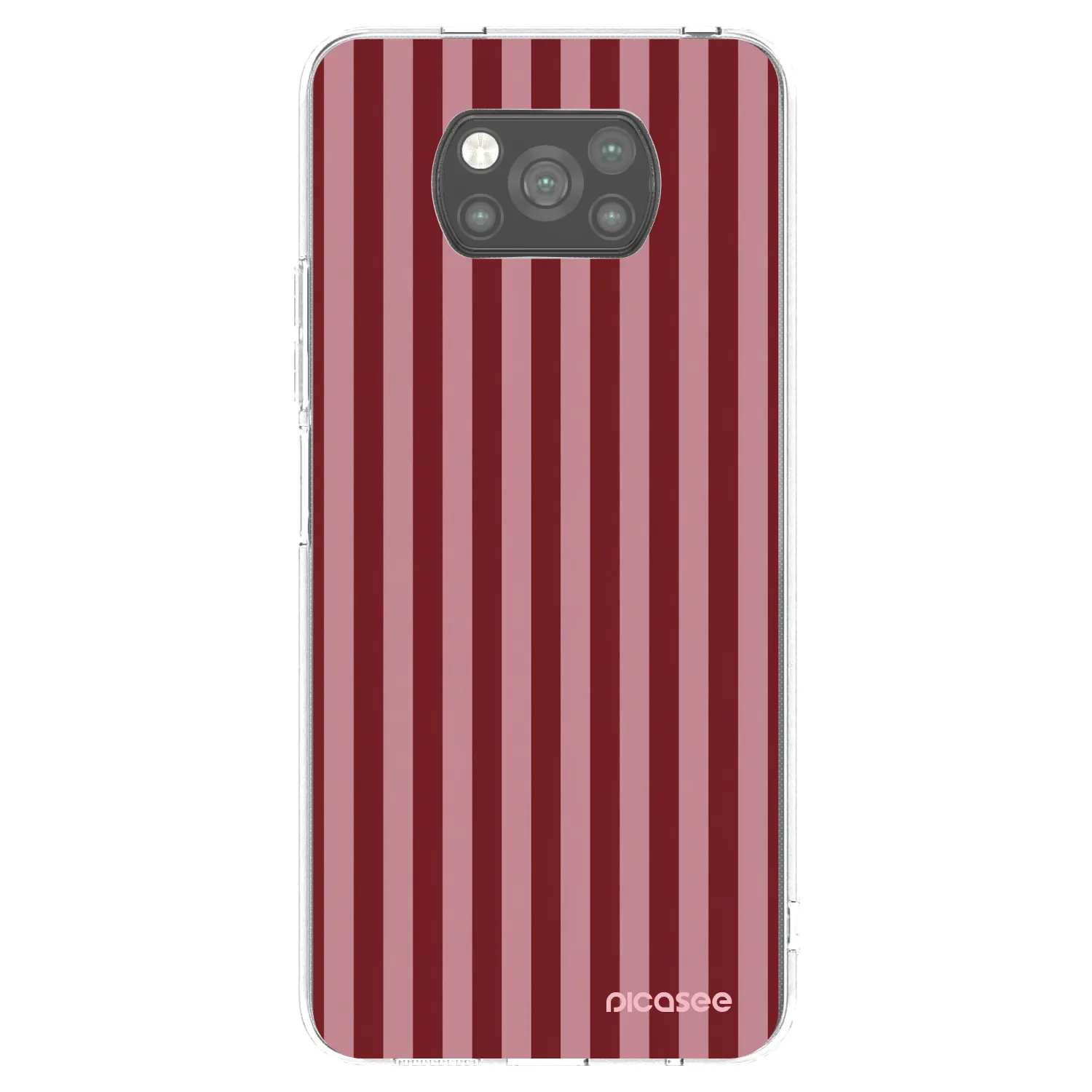 Picasee silikonowe czarne etui na Xiaomi Poco X3 - Dawn