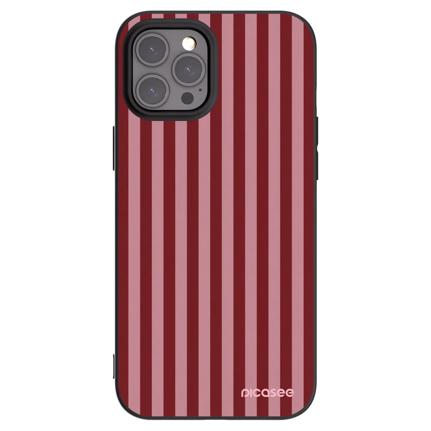 Picasee silikonowe czarne etui na Apple iPhone 12 Pro Max - Dawn