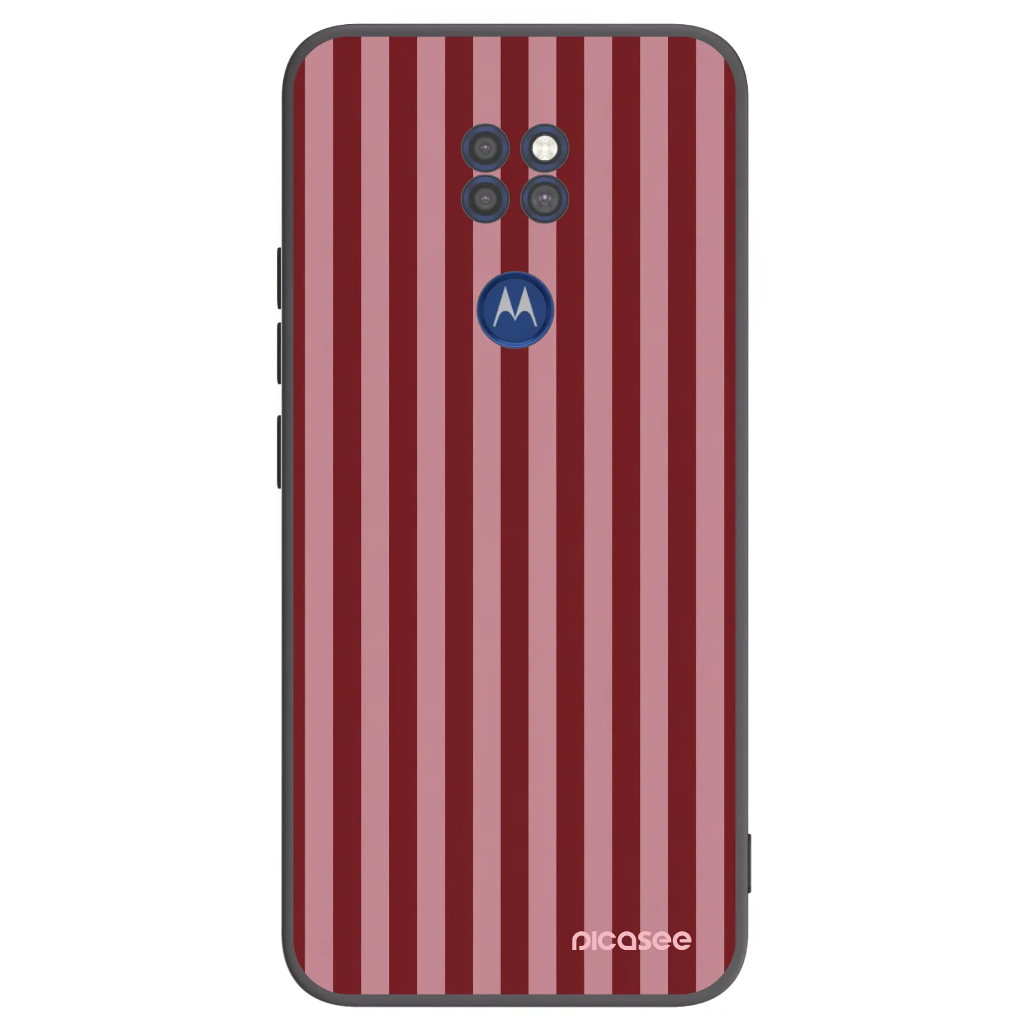 Picasee silikonowe czarne etui na Motorola Moto G9 Play - Dawn