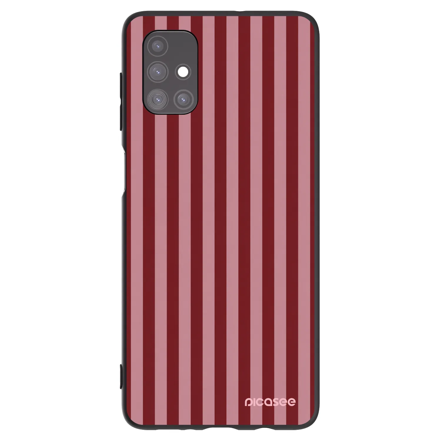 Picasee silikonowe czarne etui na Samsung Galaxy M51 M515F - Dawn