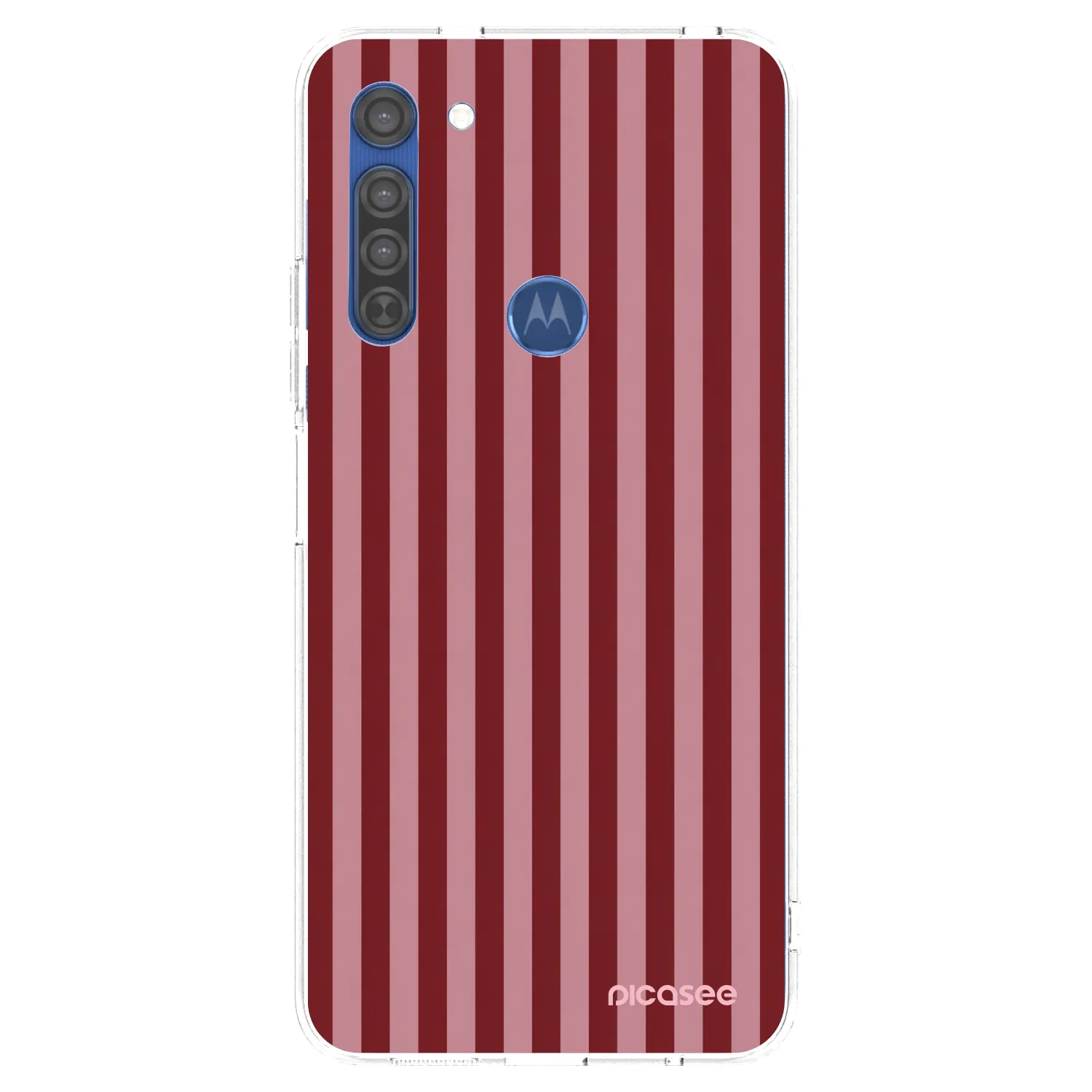 Picasee silikonowe przeźroczyste etui na Motorola Moto G8 - Dawn
