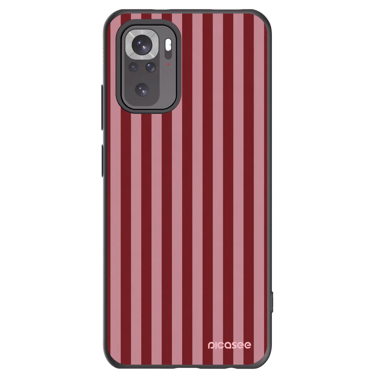 Picasee silikonowe czarne etui na Xiaomi Redmi Note 10 - Dawn