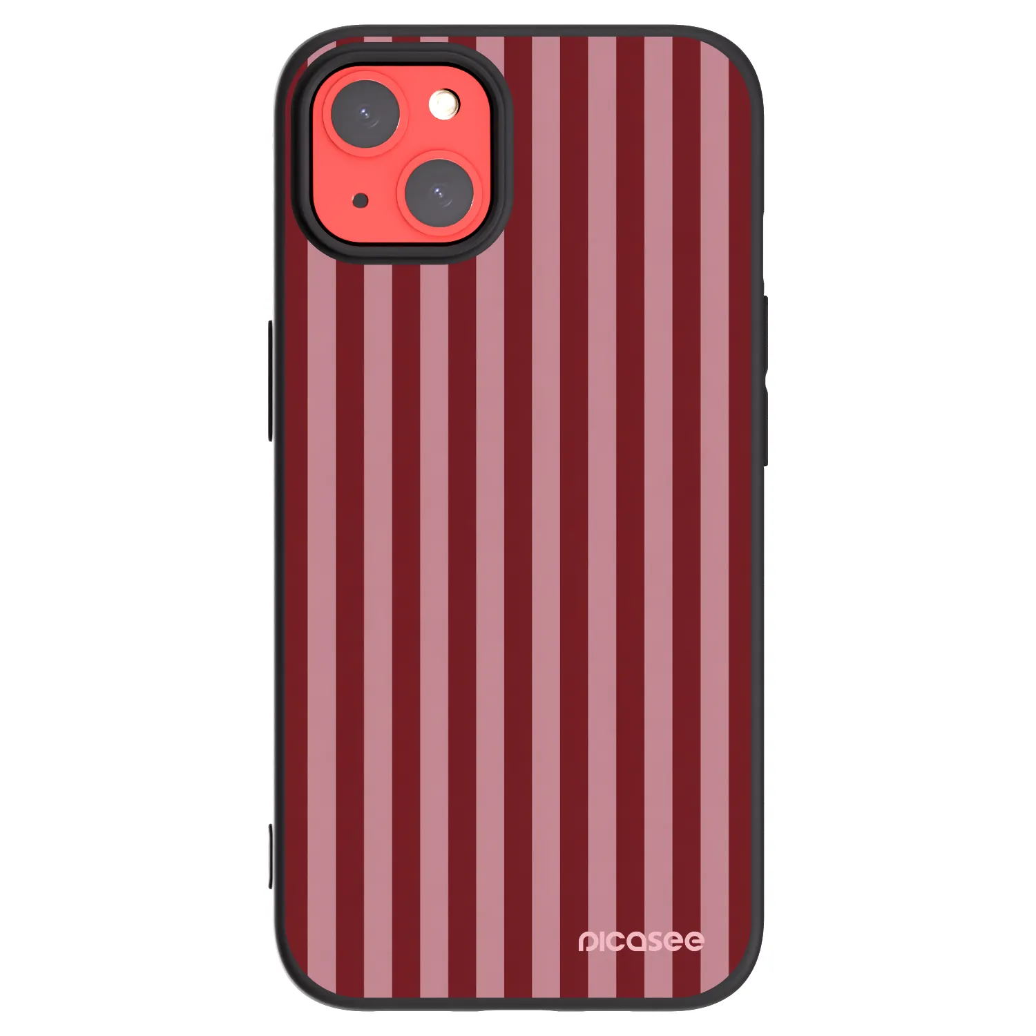 Picasee silikonowe czarne etui na Apple iPhone 13 - Dawn