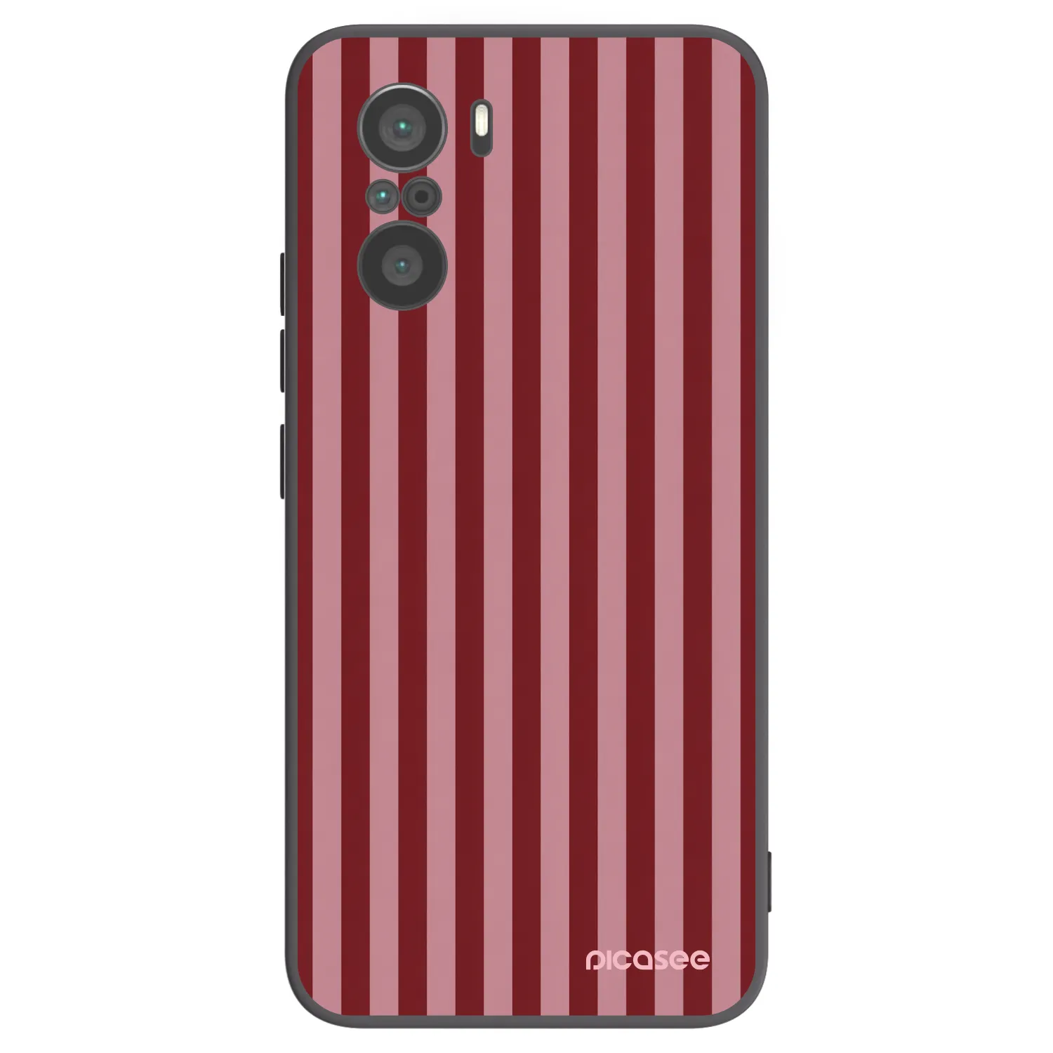 Picasee silikonowe czarne etui na Xiaomi Poco F3 - Dawn