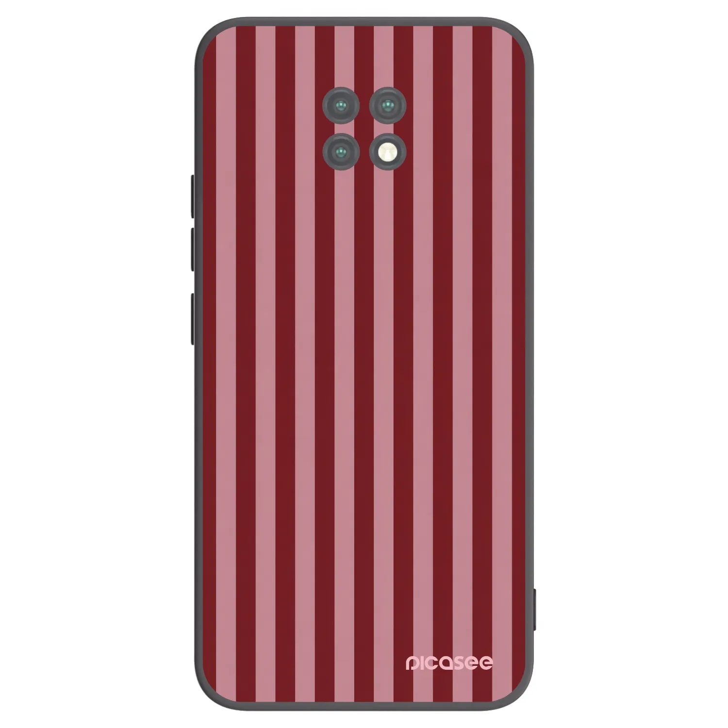 Picasee silikonowe czarne etui na Xiaomi Redmi Note 9T - Dawn