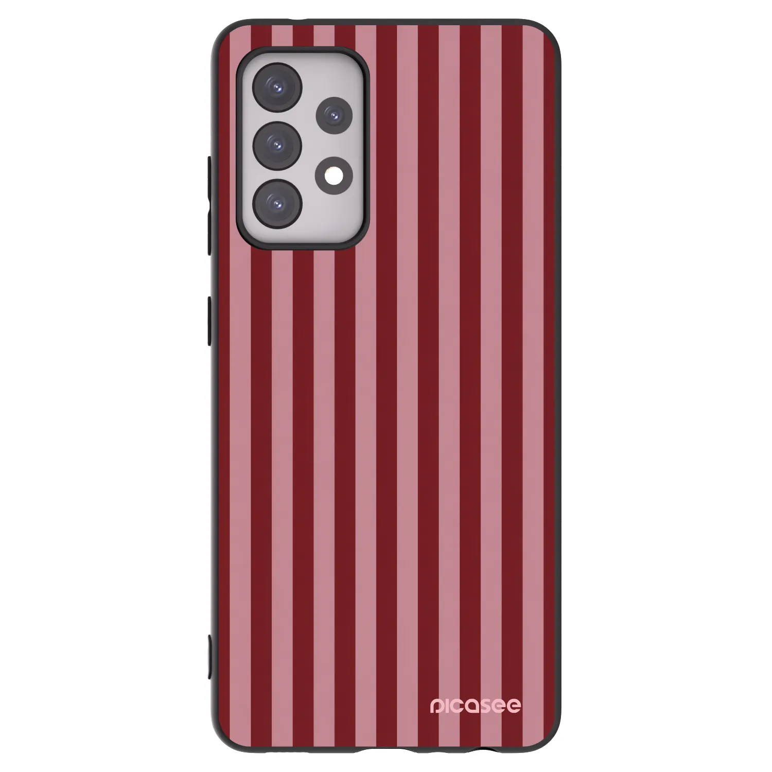 Picasee silikonowe czarne etui na Samsung Galaxy A52s 5G A528B - Dawn