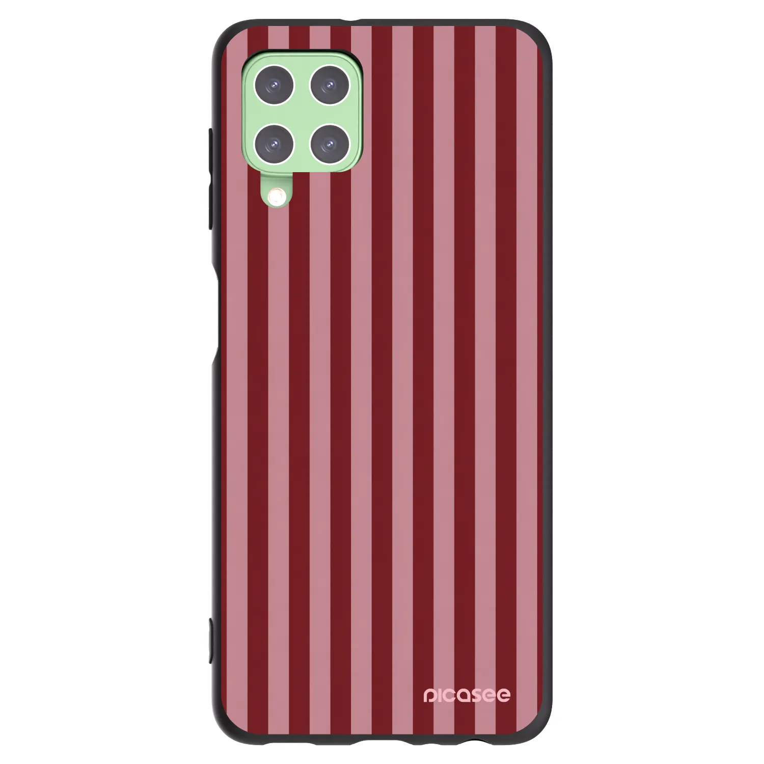 Picasee silikonowe czarne etui na Samsung Galaxy A22 A225F 4G - Dawn