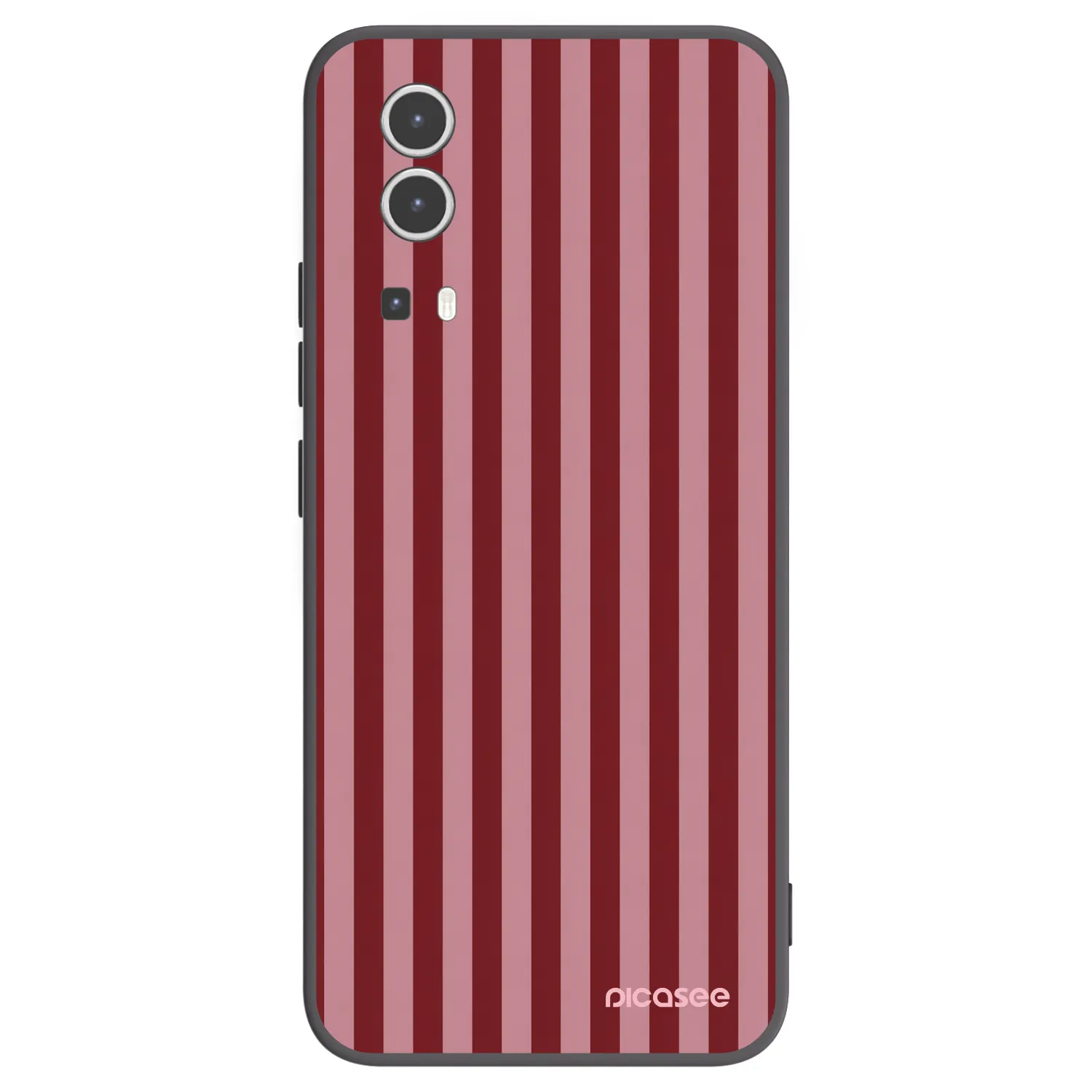Picasee silikonowe czarne etui na Vivo Y72 5G - Dawn