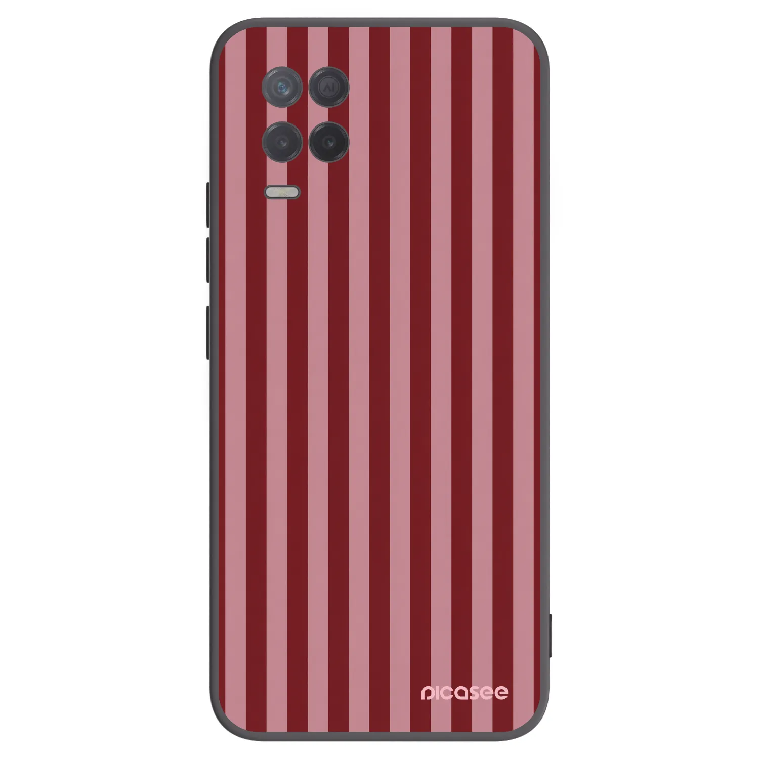 Picasee silikonowe czarne etui na Realme 8 5G - Dawn