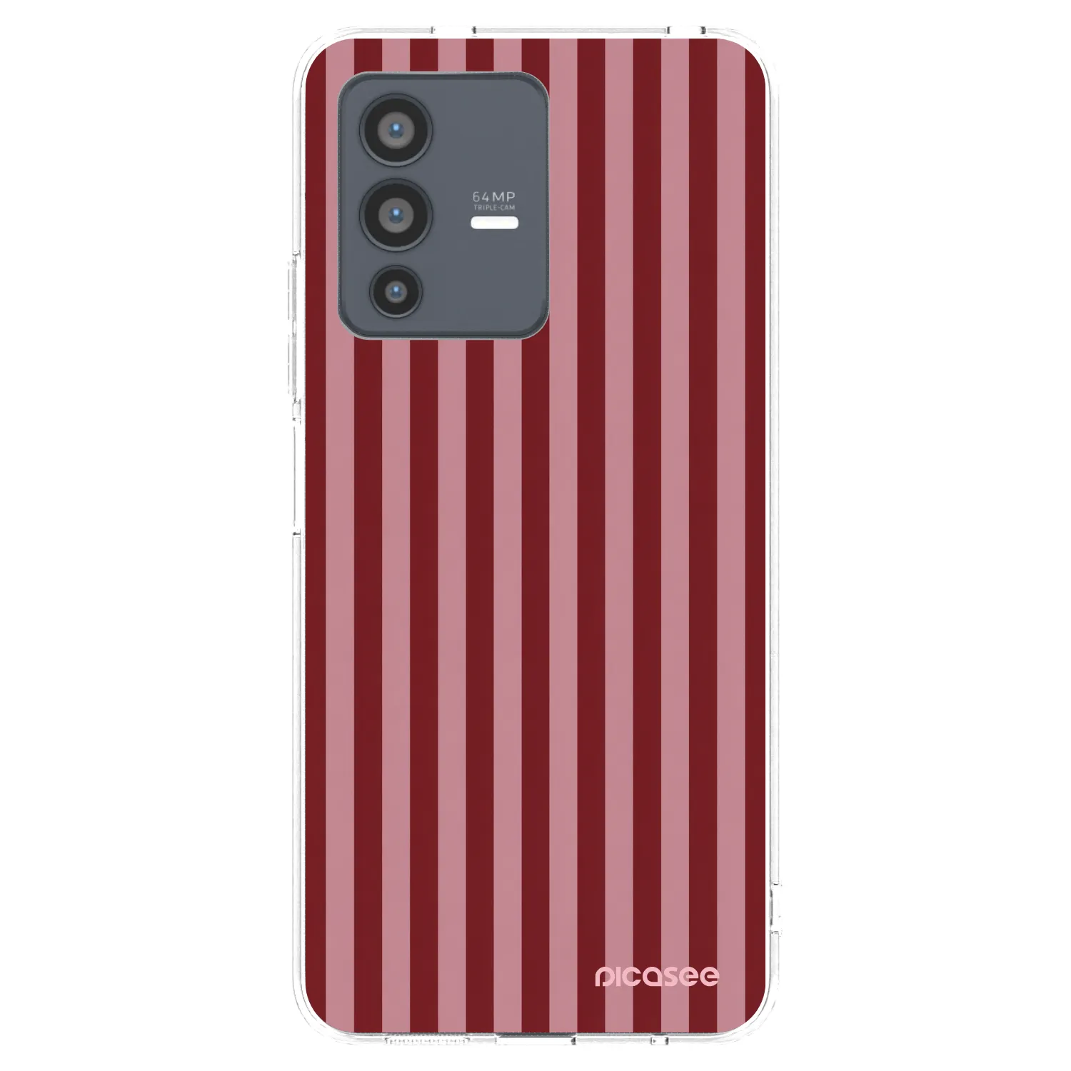 Picasee silikonowe przeźroczyste etui na Vivo V23 5G - Dawn