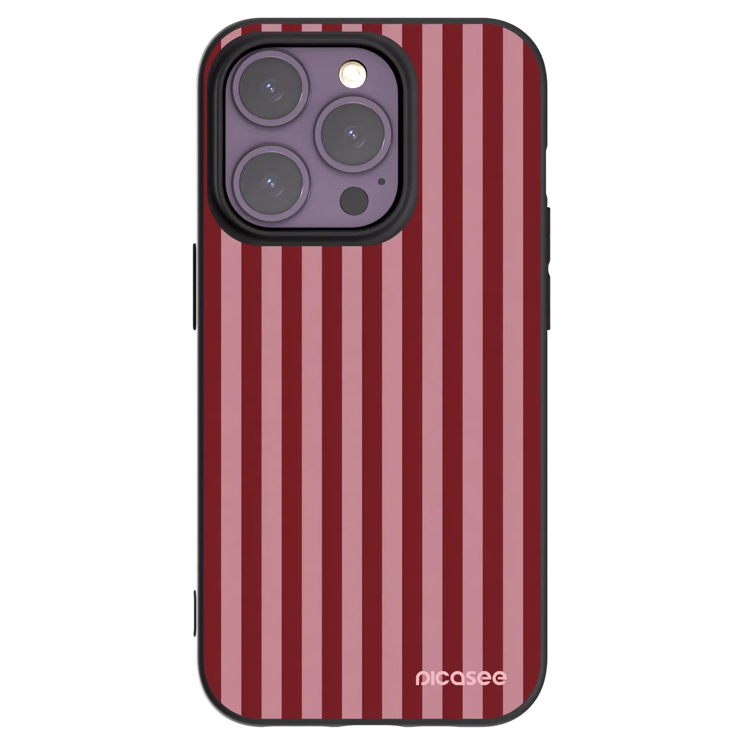 Picasee silikonowe czarne etui na Apple iPhone 14 Pro - Dawn