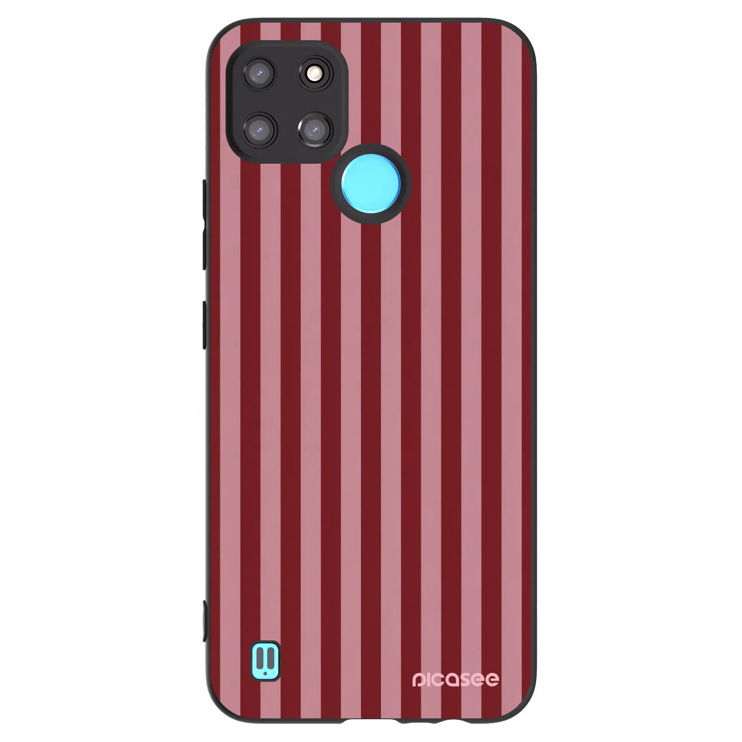 Picasee silikonowe czarne etui na Realme C21Y - Dawn