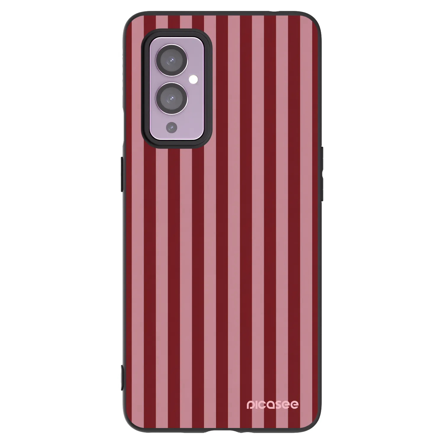 Picasee silikonowe czarne etui na OnePlus 9 - Dawn