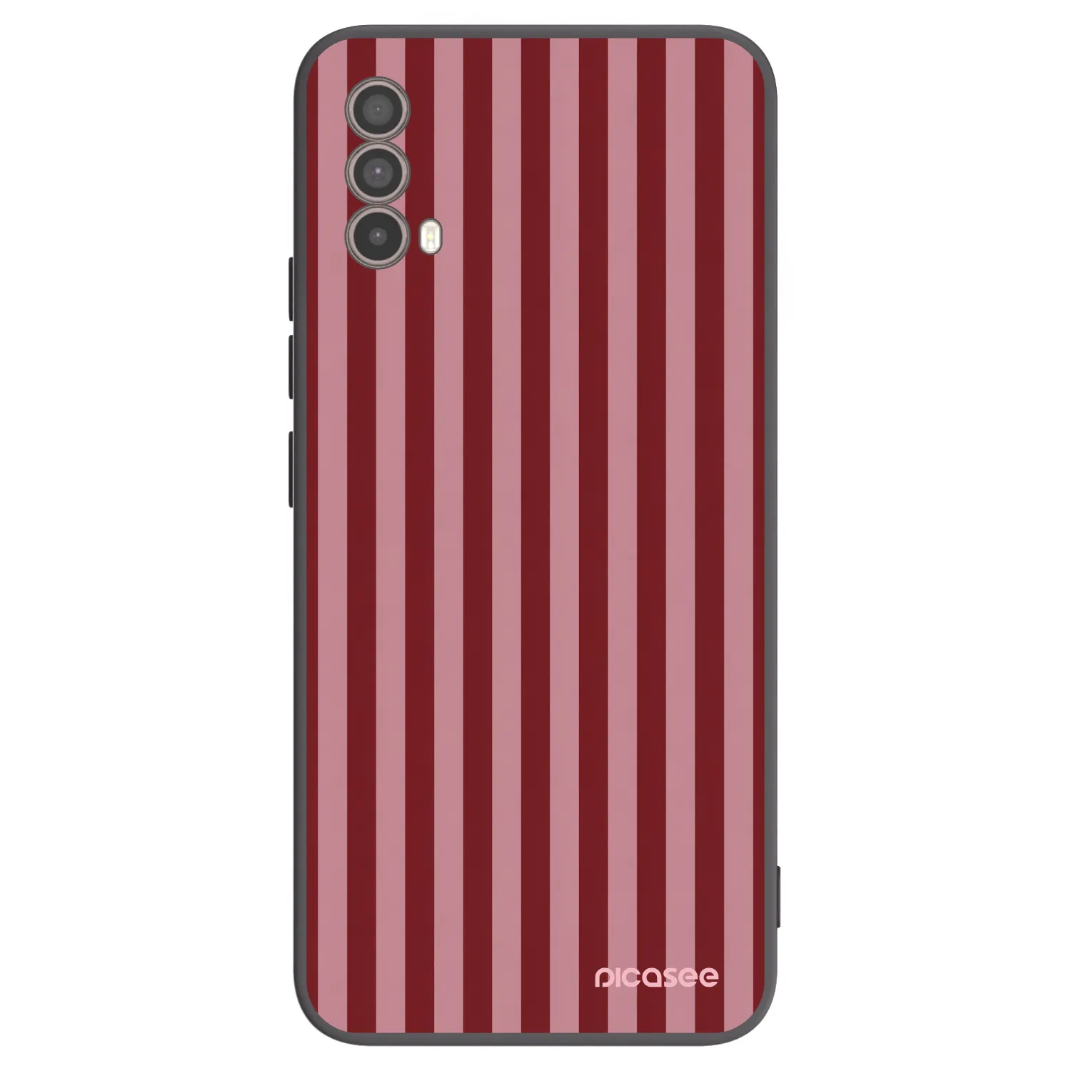 Picasee silikonowe czarne etui na Motorola Moto E40 - Dawn