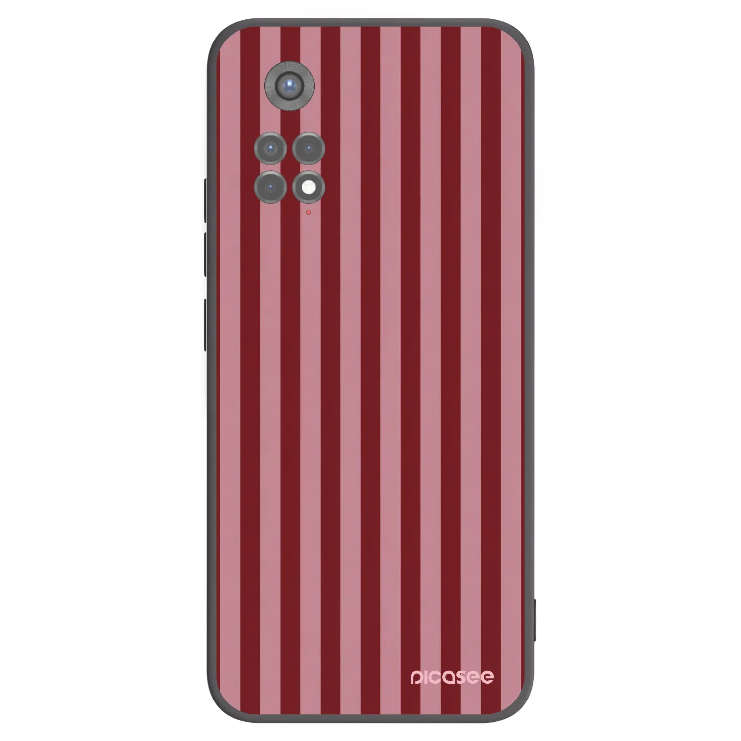 Picasee silikonowe czarne etui na Xiaomi Redmi Note 11S 5G - Dawn