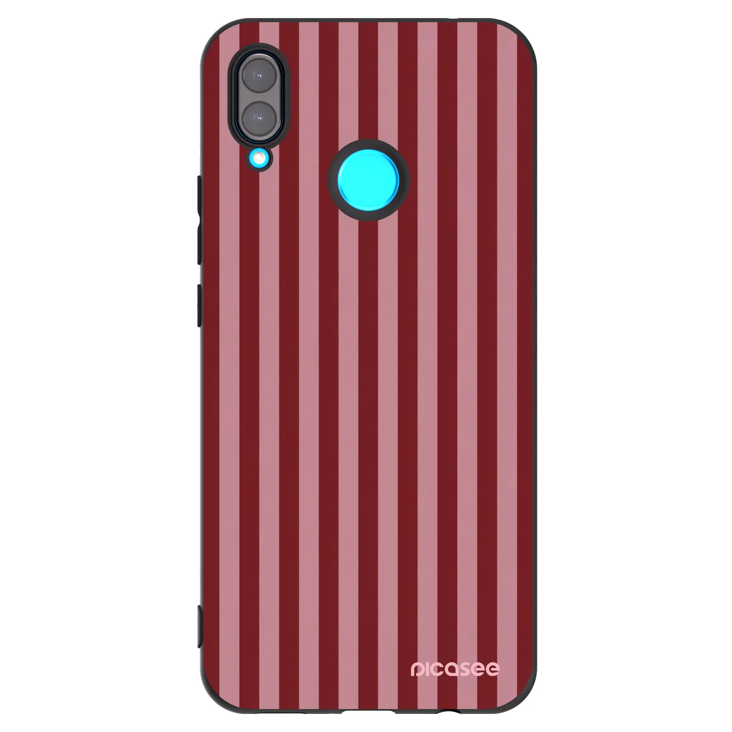 Picasee silikonowe czarne etui na Huawei Nova 3i - Dawn