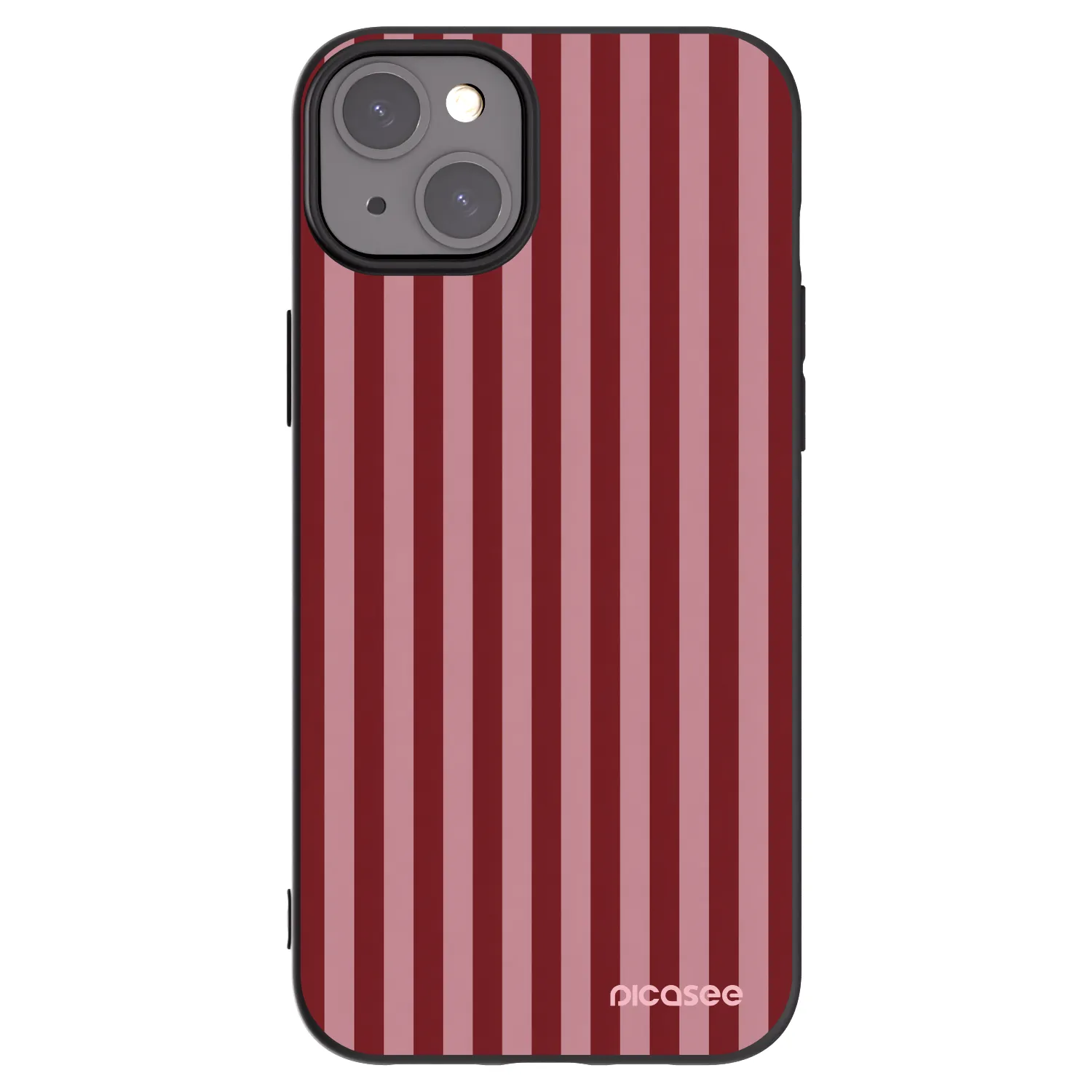 Picasee silikonowe czarne etui na Apple iPhone 15 Plus - Dawn
