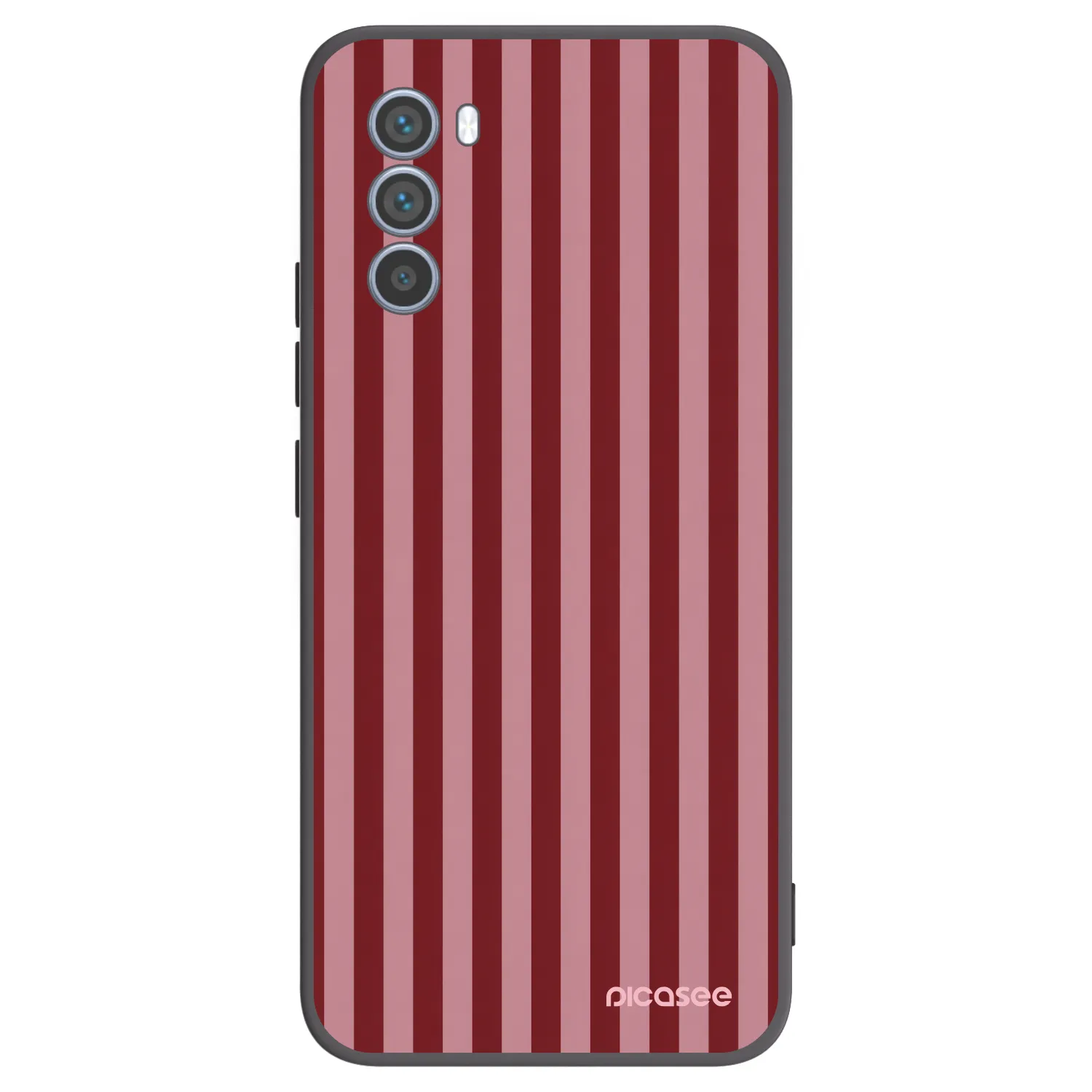 Picasee silikonowe czarne etui na Motorola Moto G62 - Dawn
