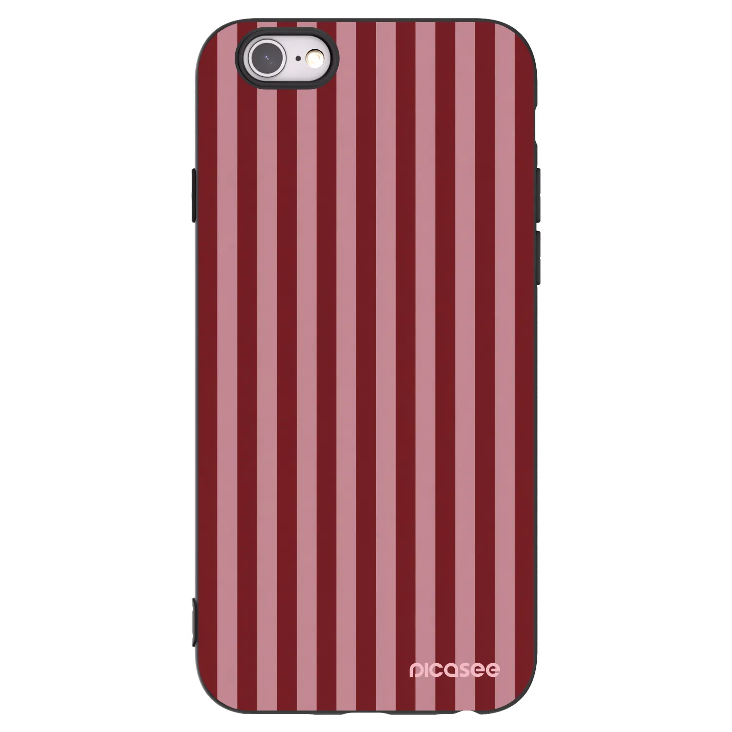 Picasee silikonowe czarne etui na Apple iPhone 6/6S - Dawn