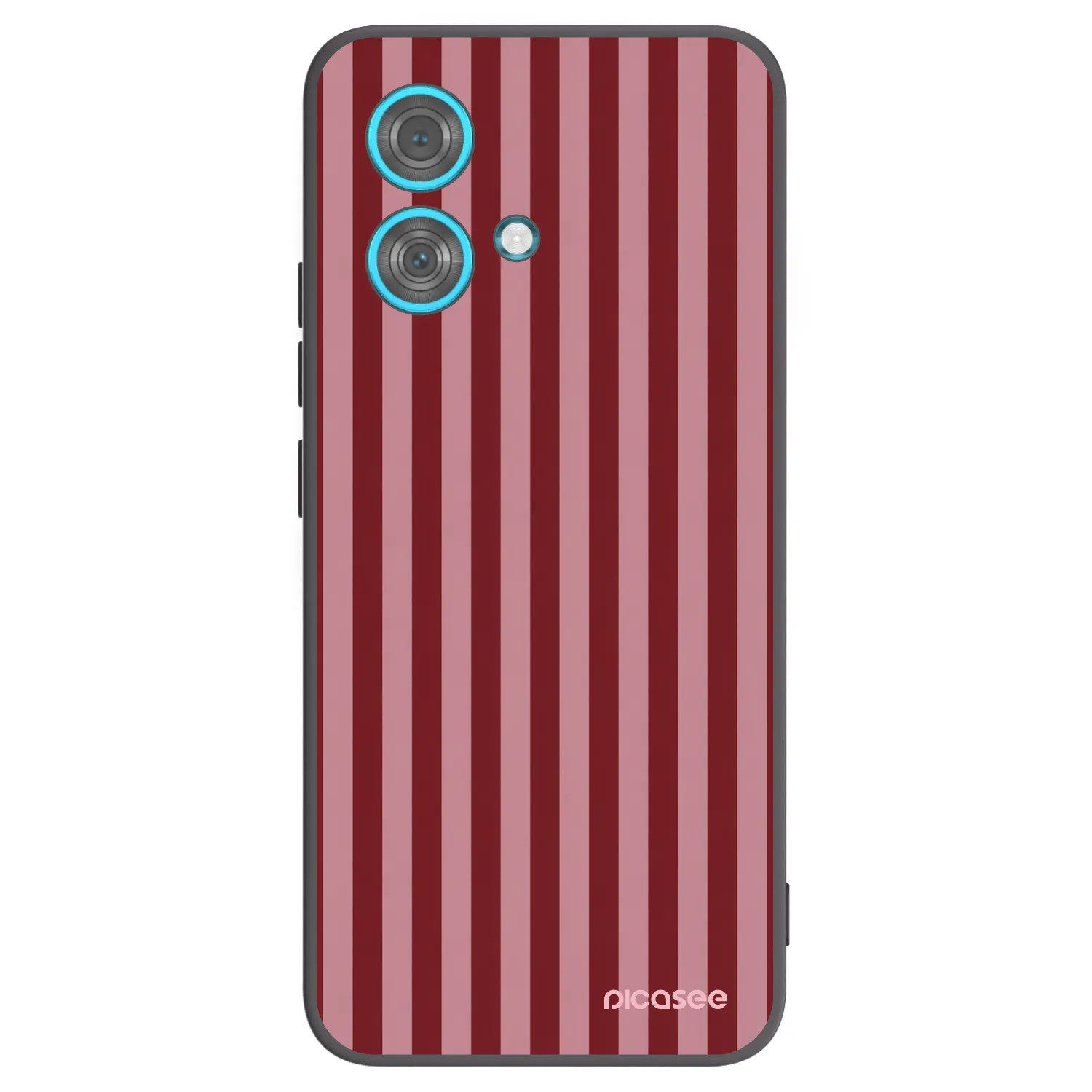 Picasee silikonowe czarne etui na Motorola Edge 40 Neo - Dawn