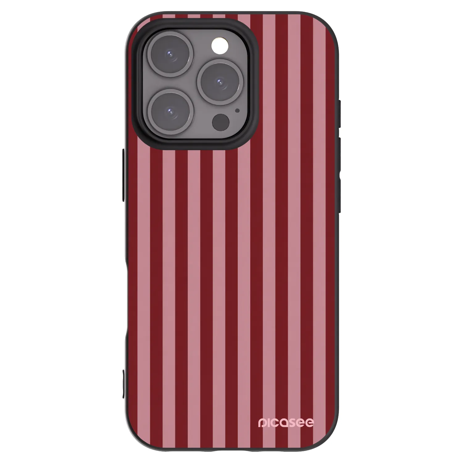 Picasee silikonowe czarne etui na Apple iPhone 16 Pro - Dawn