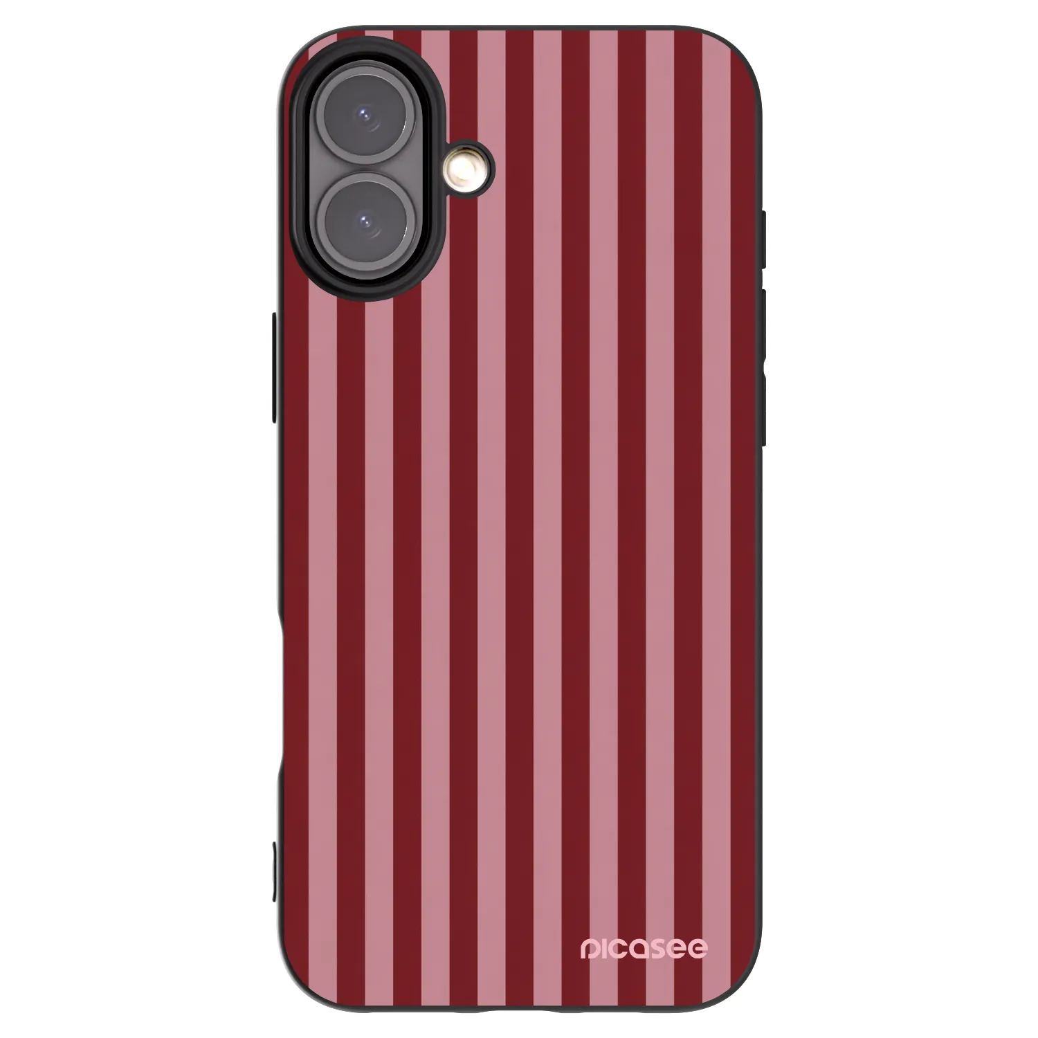 Picasee silikonowe czarne etui na Apple iPhone 16 Plus - Dawn