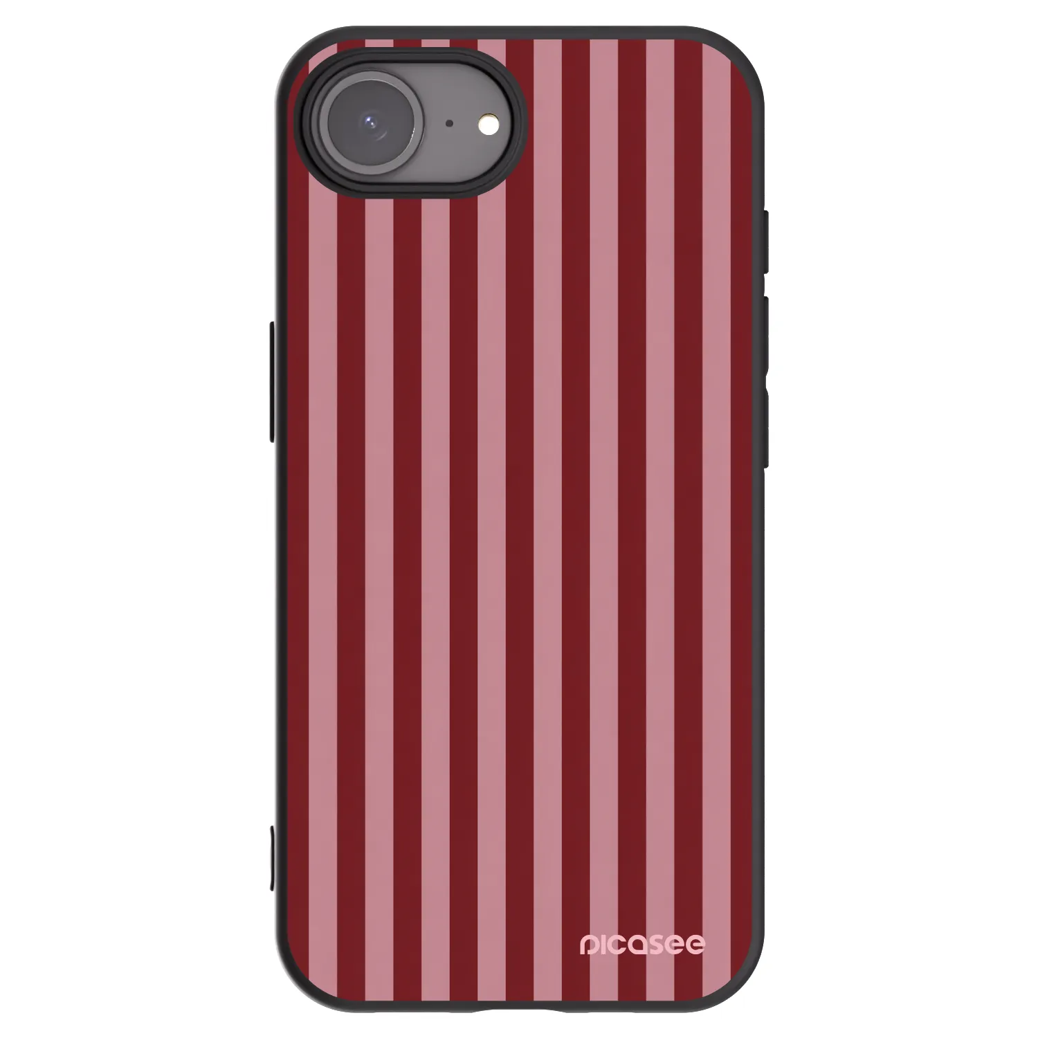 Picasee silikonowe czarne etui na Apple iPhone 16e - Dawn