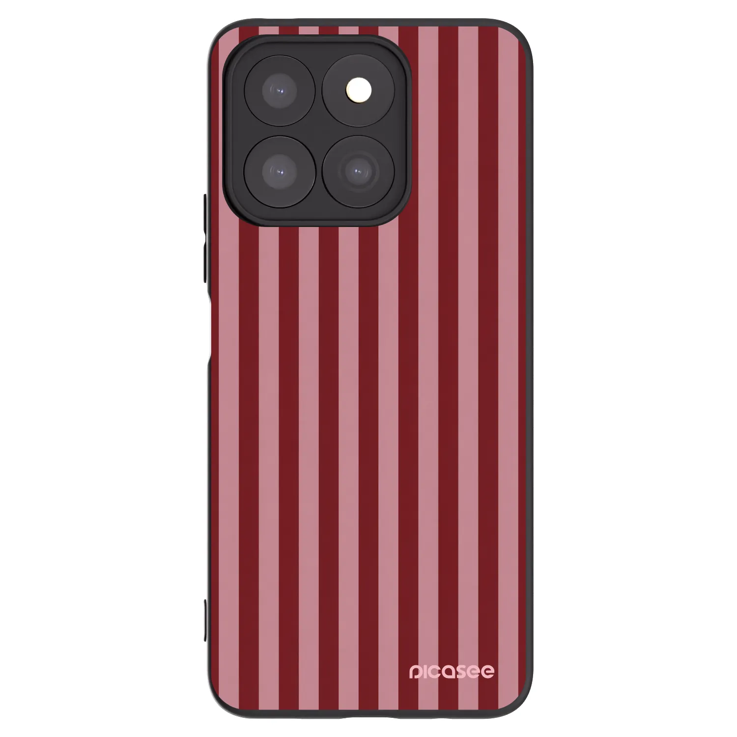 Picasee silikonowe czarne etui na Honor X8c - Dawn