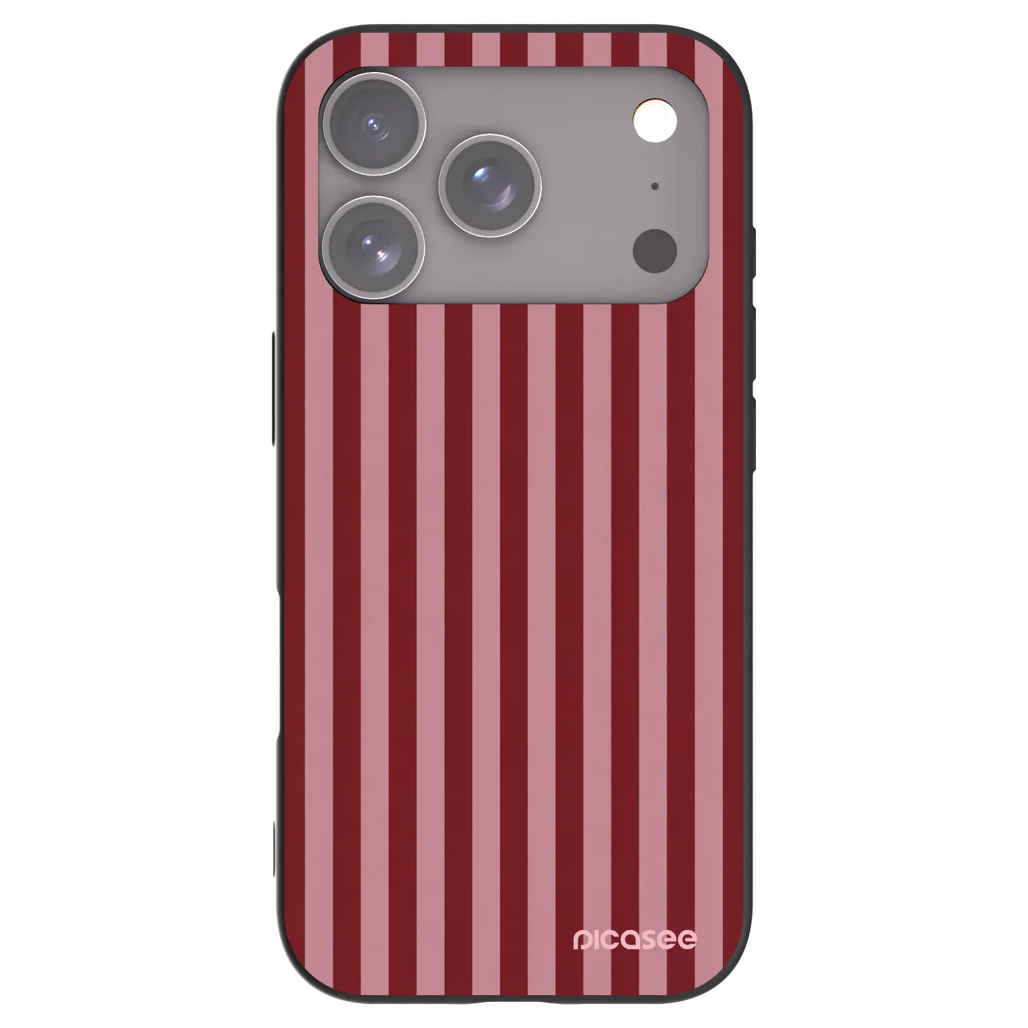 Picasee silikonowe czarne etui na Apple iPhone 17 Pro - Dawn