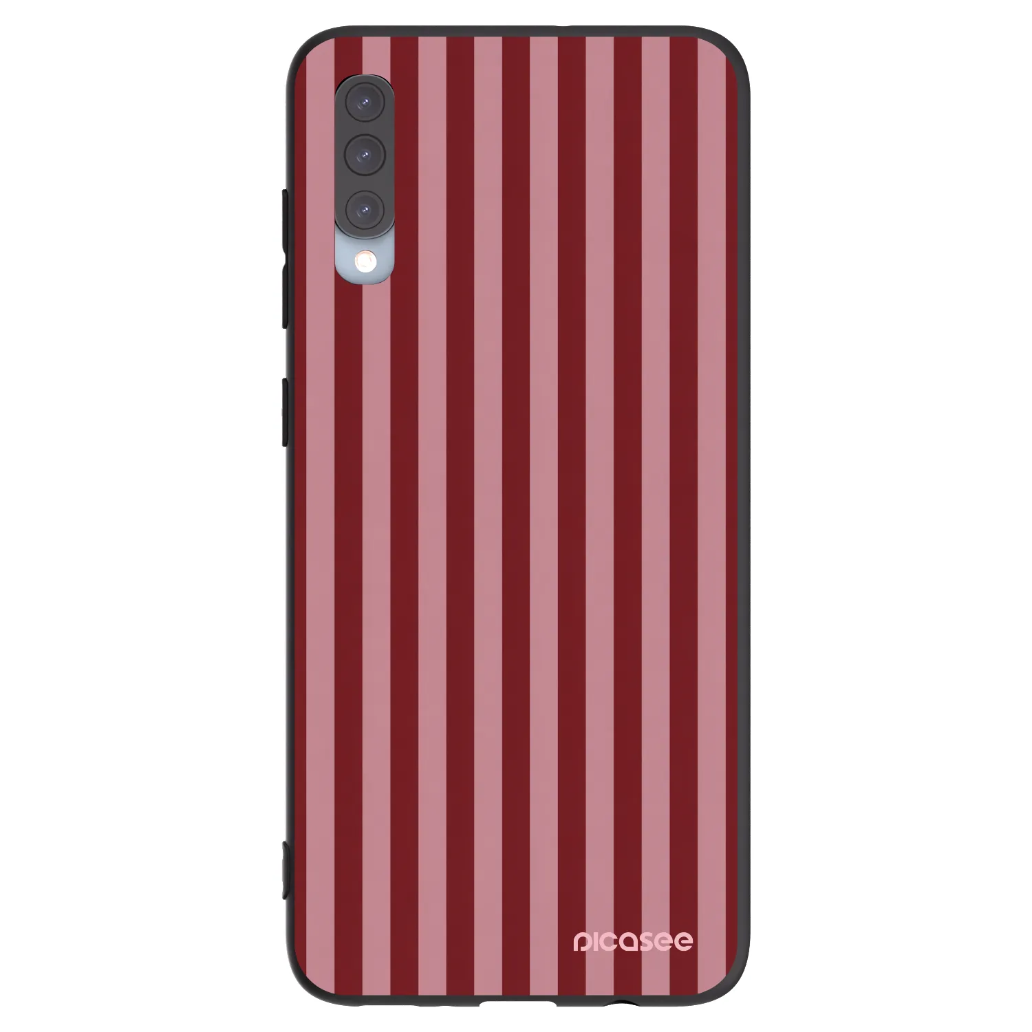 Picasee silikonowe czarne etui na Samsung Galaxy A70 A705F - Dawn