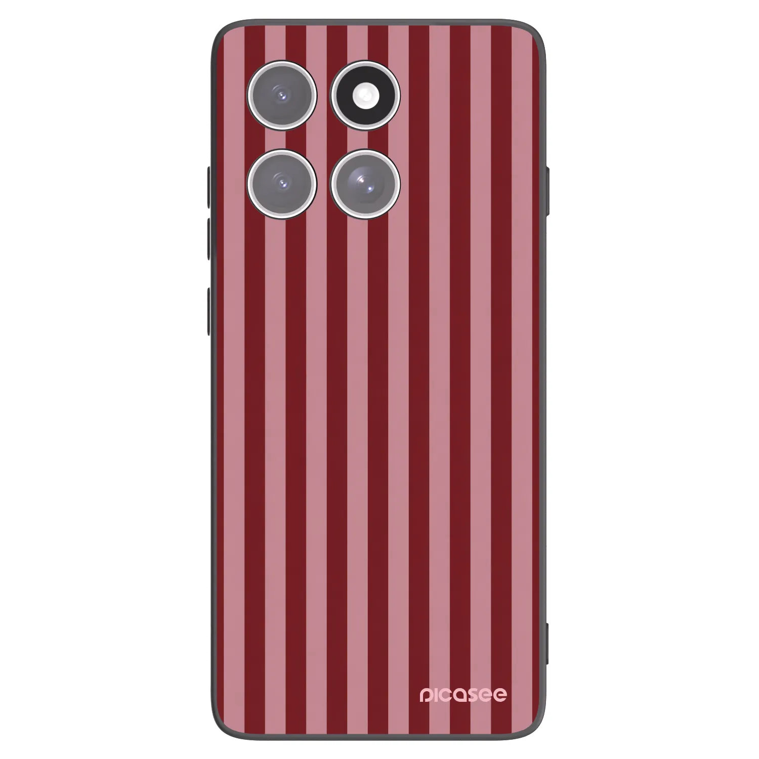 Picasee silikonowe czarne etui na Motorola Edge 60 Pro - Dawn