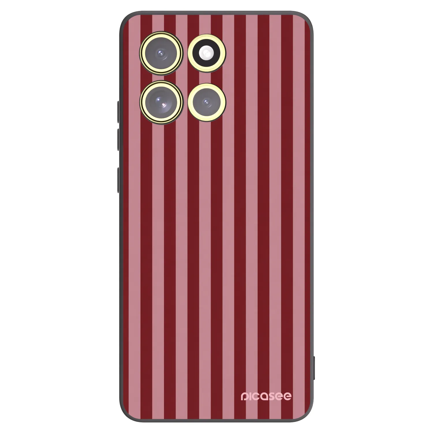 Picasee silikonowe czarne etui na Motorola Moto G86 5G - Dawn