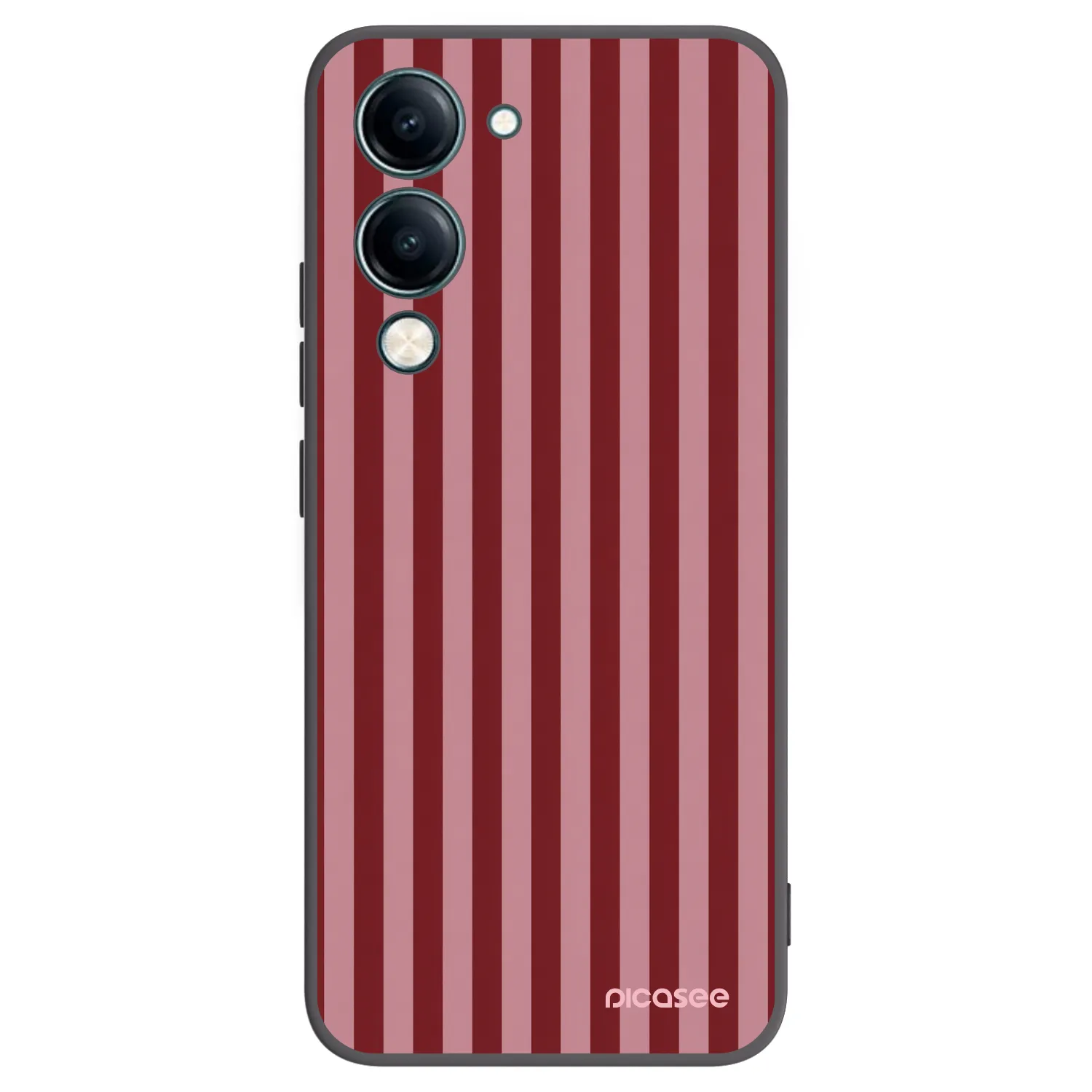 Picasee silikonowe czarne etui na Vivo Y29s 5G - Dawn