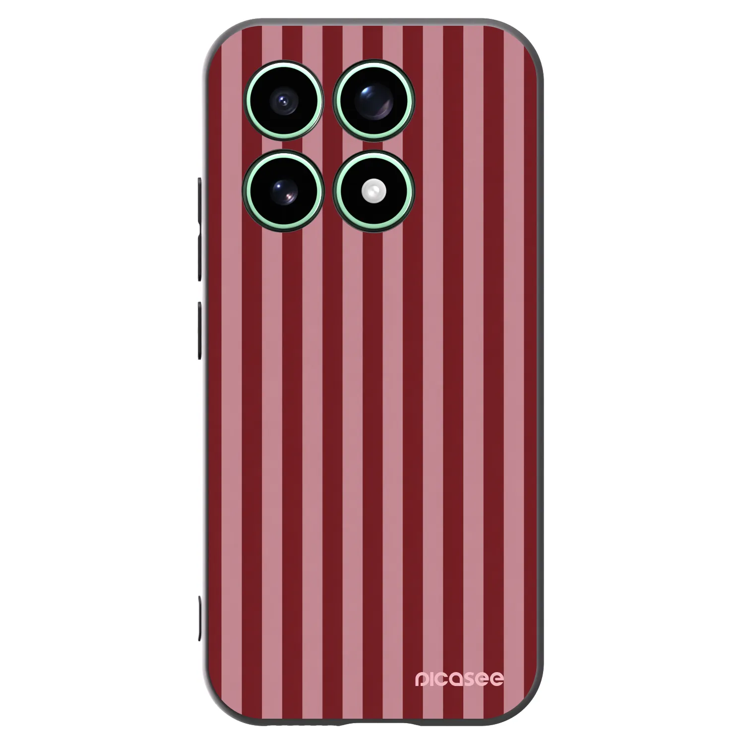 Picasee silikonowe czarne etui na Xiaomi 17 - Dawn