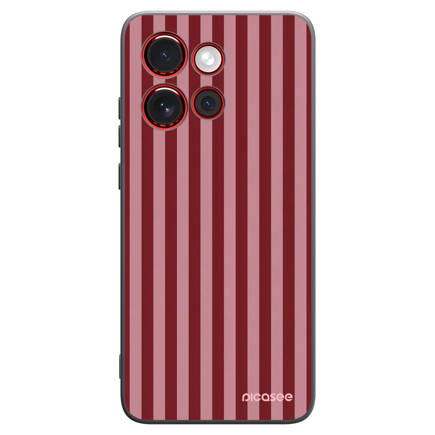 Picasee silikonowe czarne etui na Motorola Edge 60 Neo 5G - Dawn