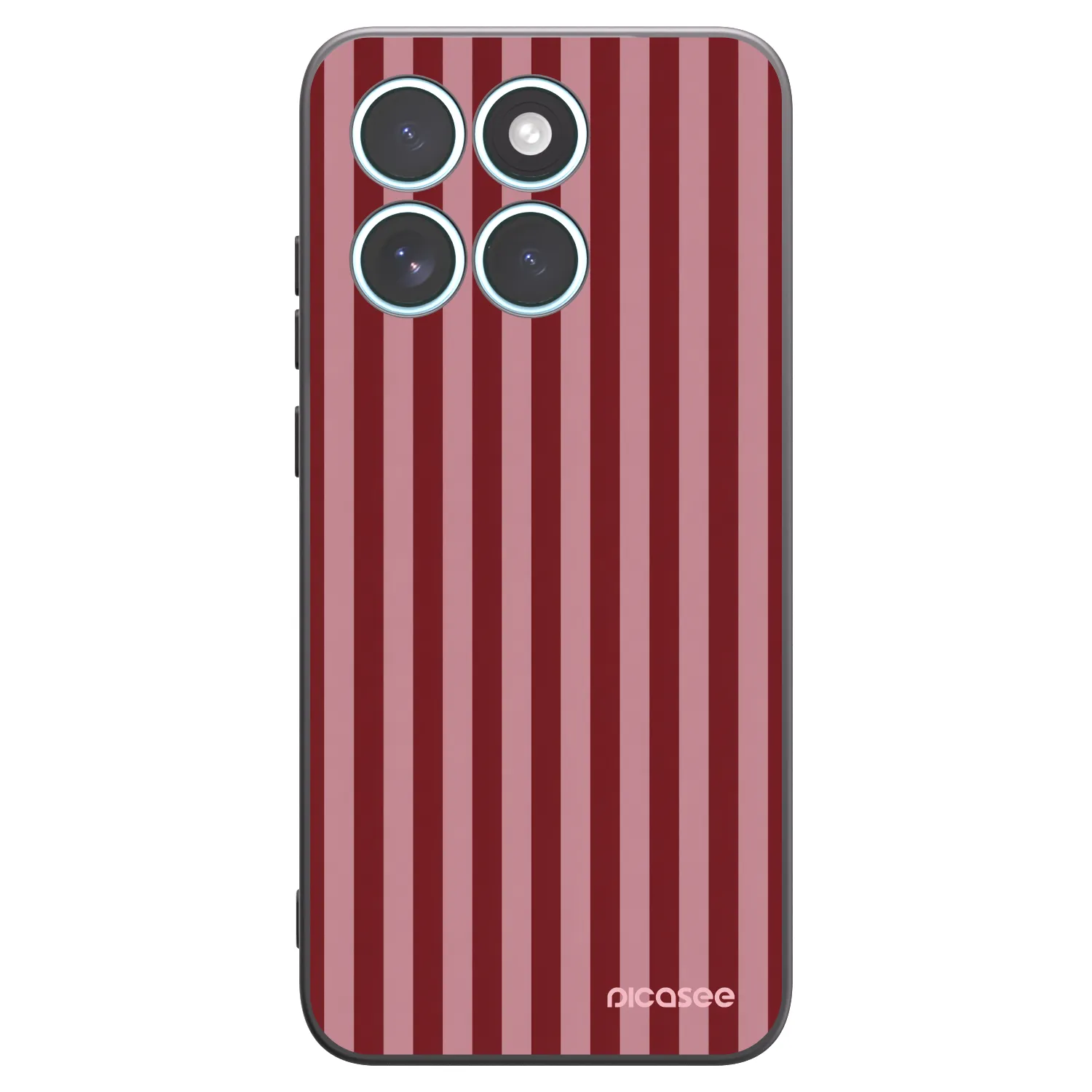 Picasee silikonowe czarne etui na Motorola Edge 70 Fusion - Dawn