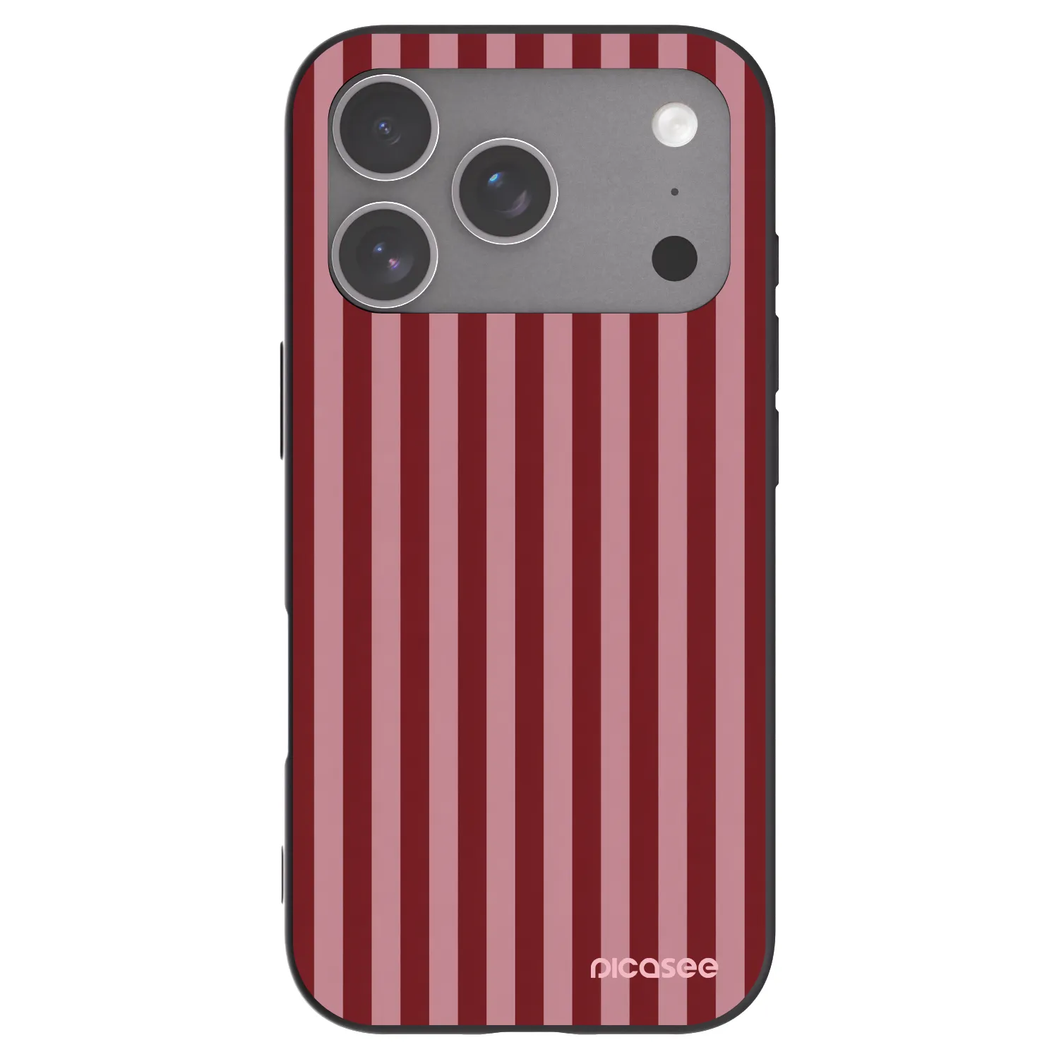Picasee silikonowe czarne etui na Apple iPhone 18 Pro - Dawn