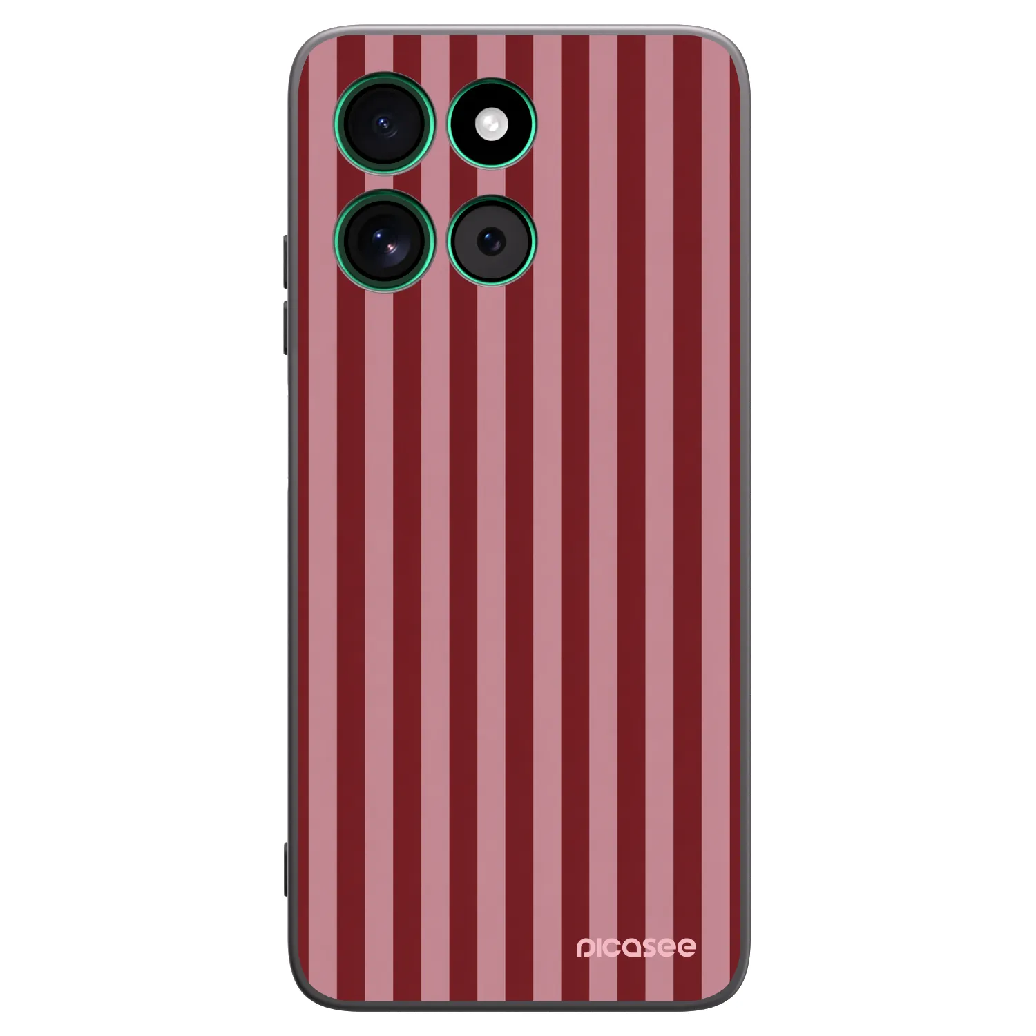 Picasee silikonowe czarne etui na Motorola Moto G57 Power - Dawn