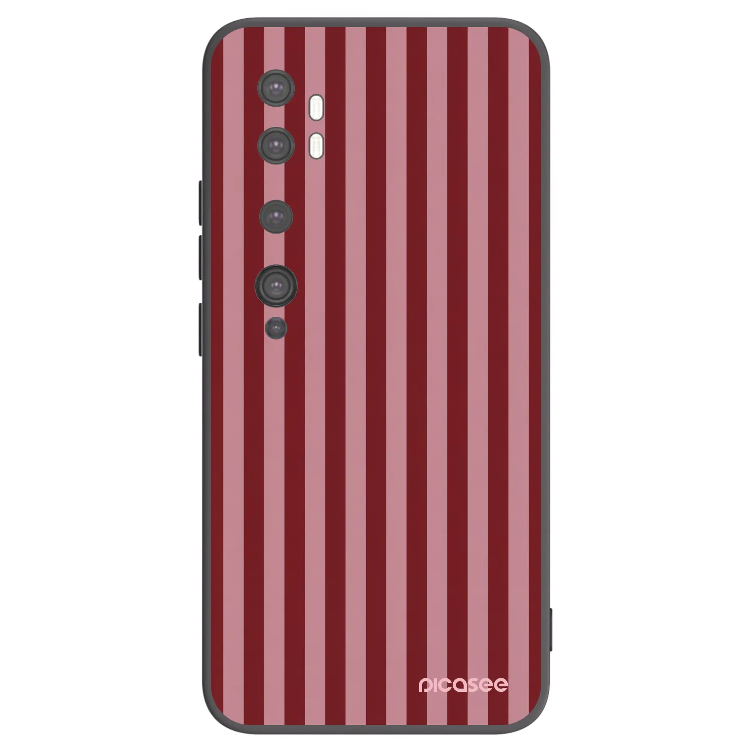 Picasee silikonowe czarne etui na Xiaomi Mi Note 10 (Pro) - Dawn