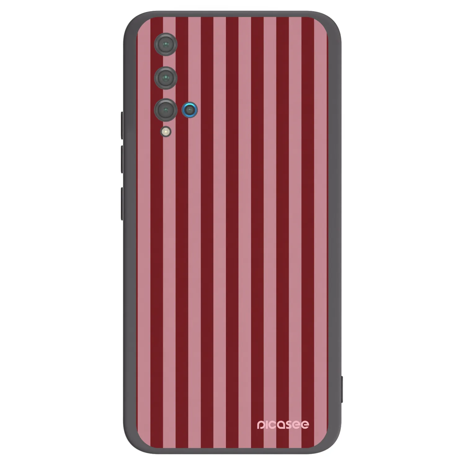 Picasee silikonowe czarne etui na Huawei Nova 5T - Dawn