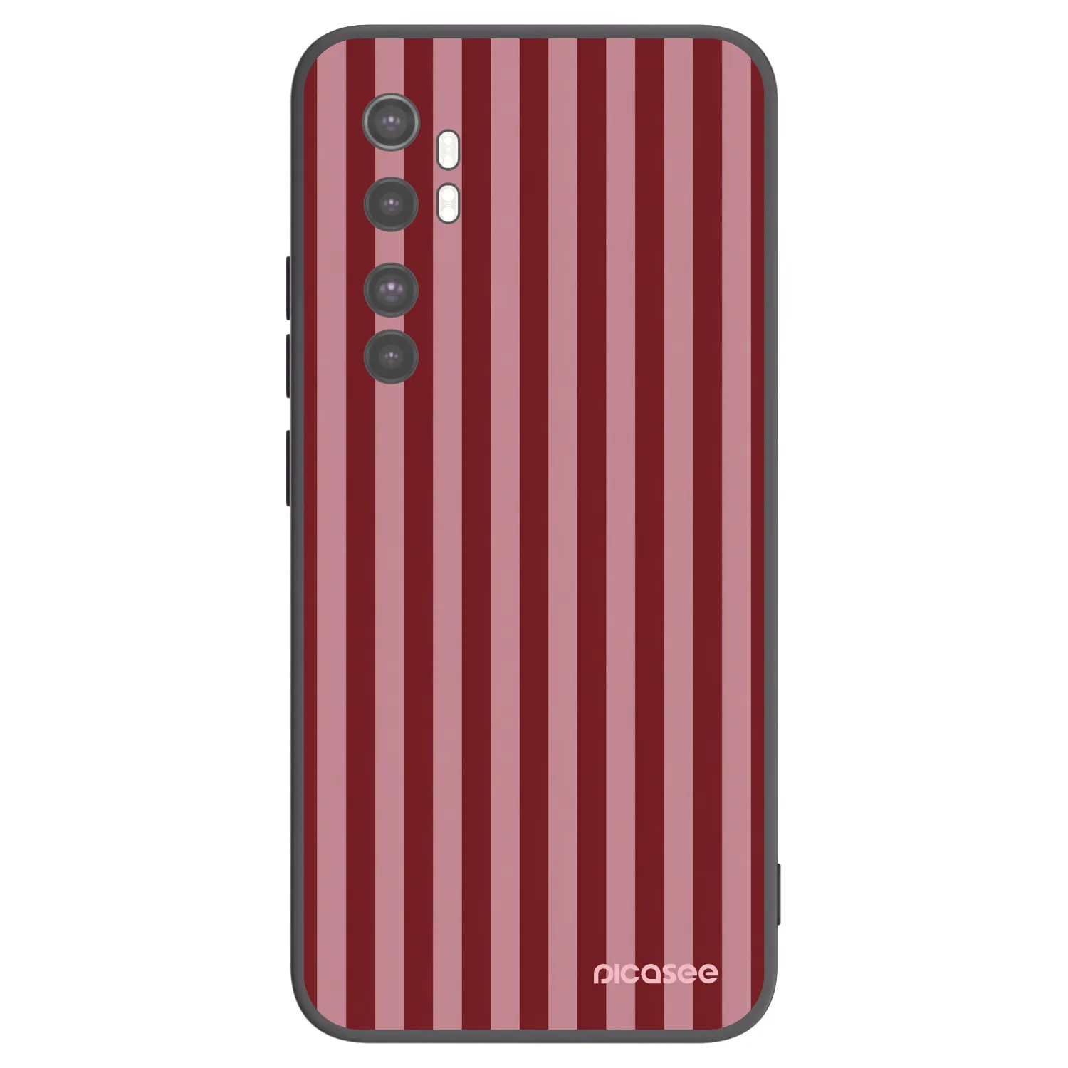 Picasee silikonowe czarne etui na Xiaomi Mi Note 10 Lite - Dawn