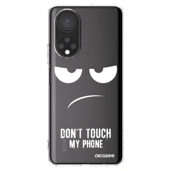 Picasee silikonowe przeźroczyste etui na Honor X7 - Don't Touch My Phone