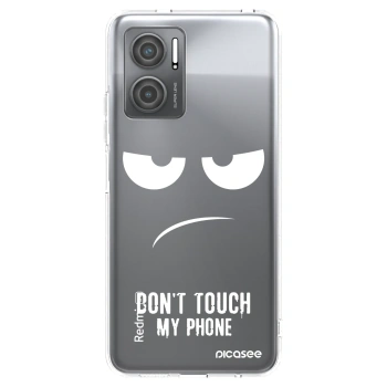 Picasee silikonowe przeźroczyste etui na Xiaomi Redmi 10 5G - Don't Touch My Phone